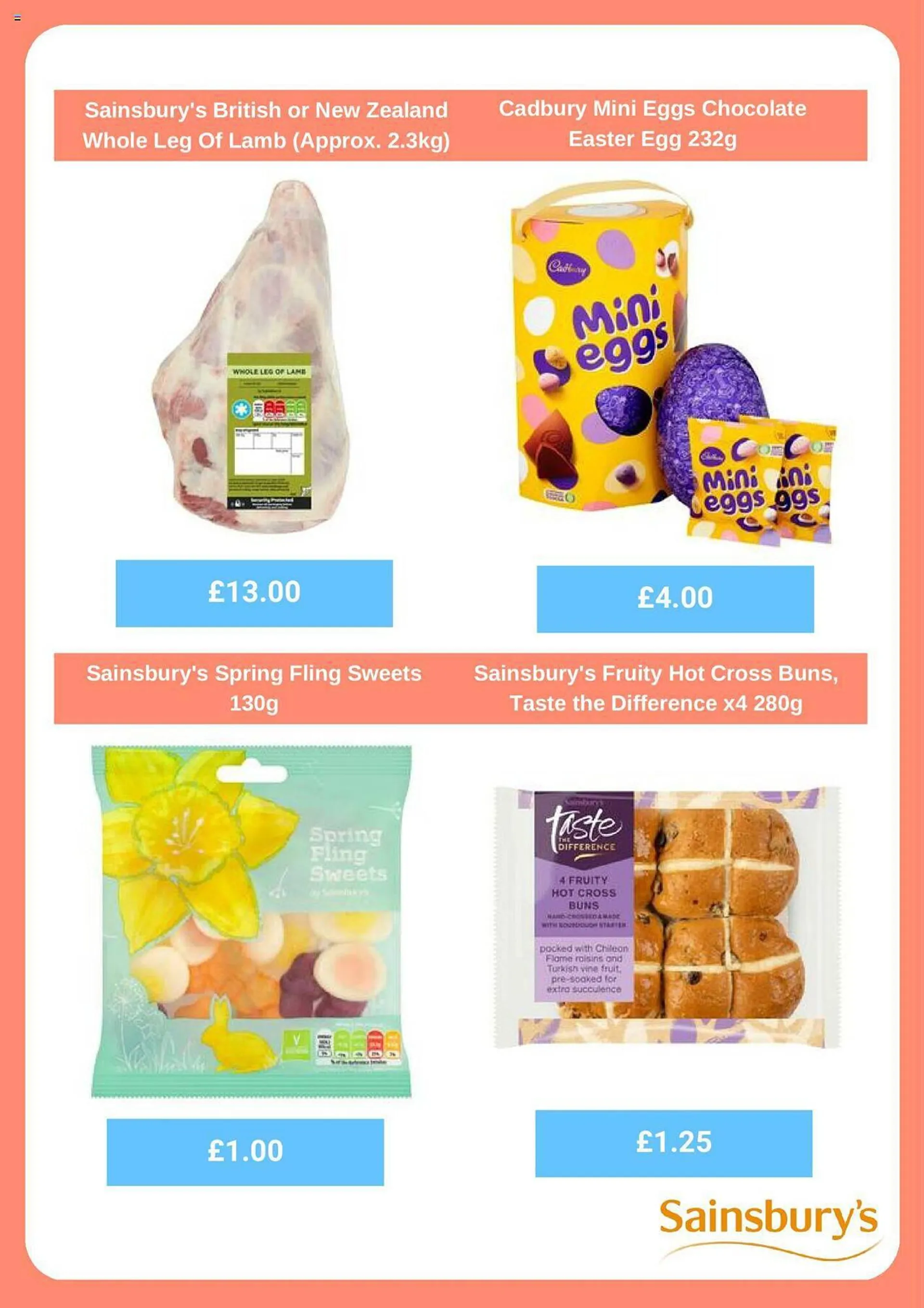 Sainsbury's leaflet from 26 March to 1 April 2024 - Catalogue Page 2