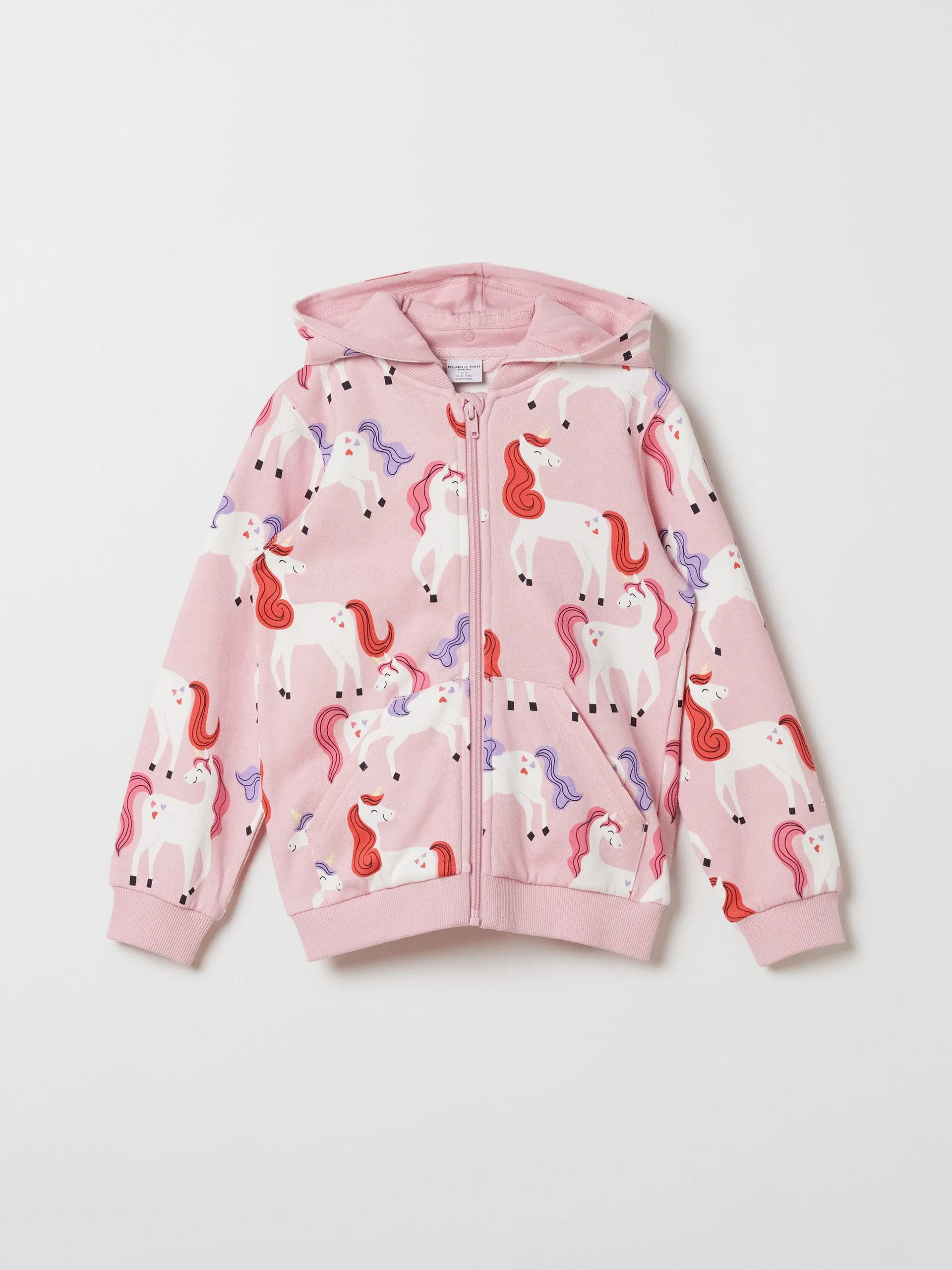 Unicorn Print Kids Hoodie