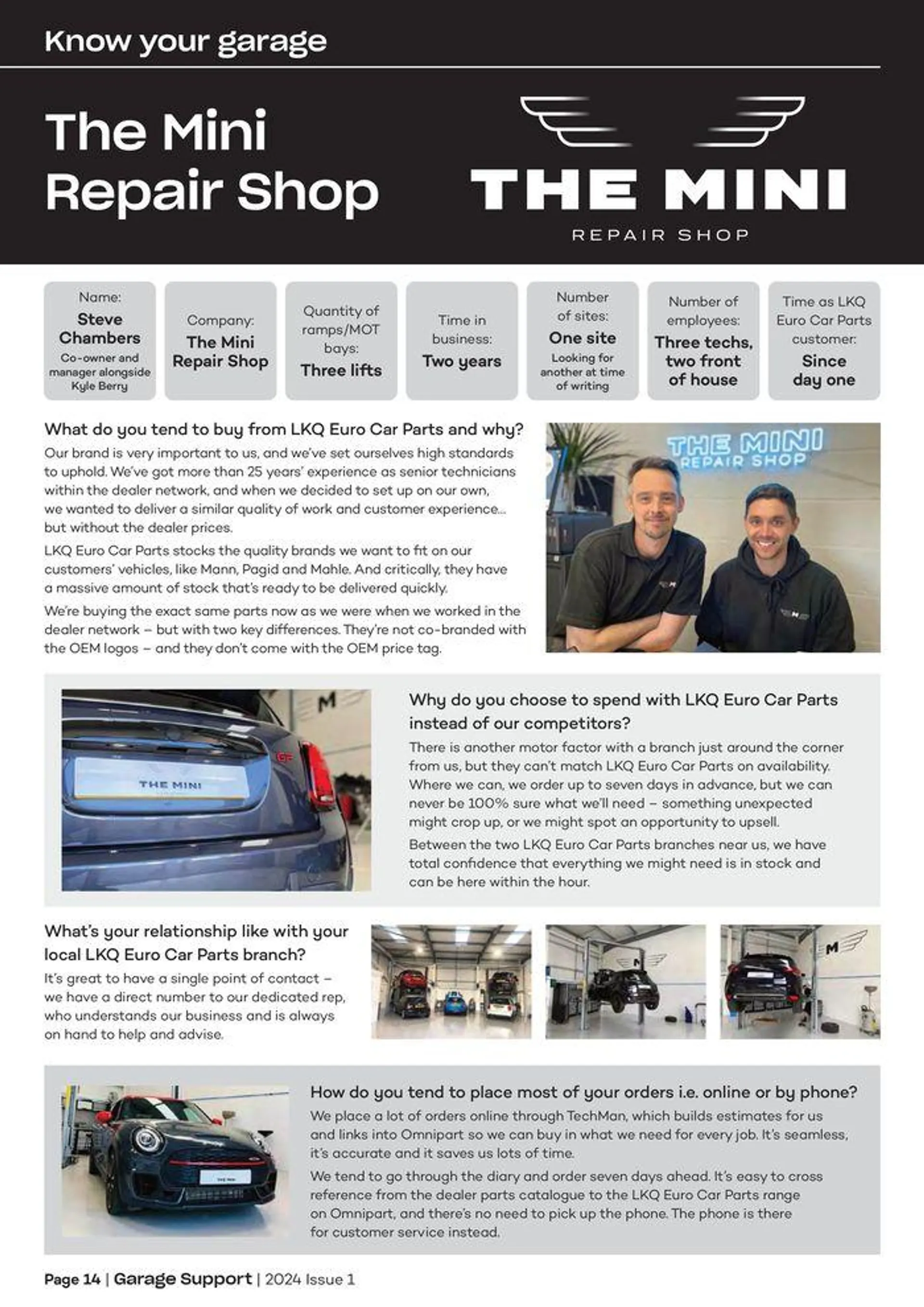 Garage Support Issue 1 2024 from 19 April to 31 December 2024 - Catalogue Page 14