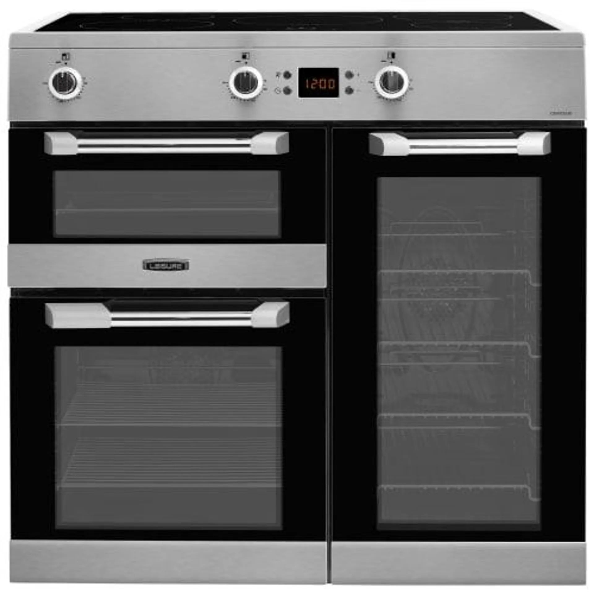 Leisure Cuisinemaster 90cm Induction Range Cooker - Stainless Steel