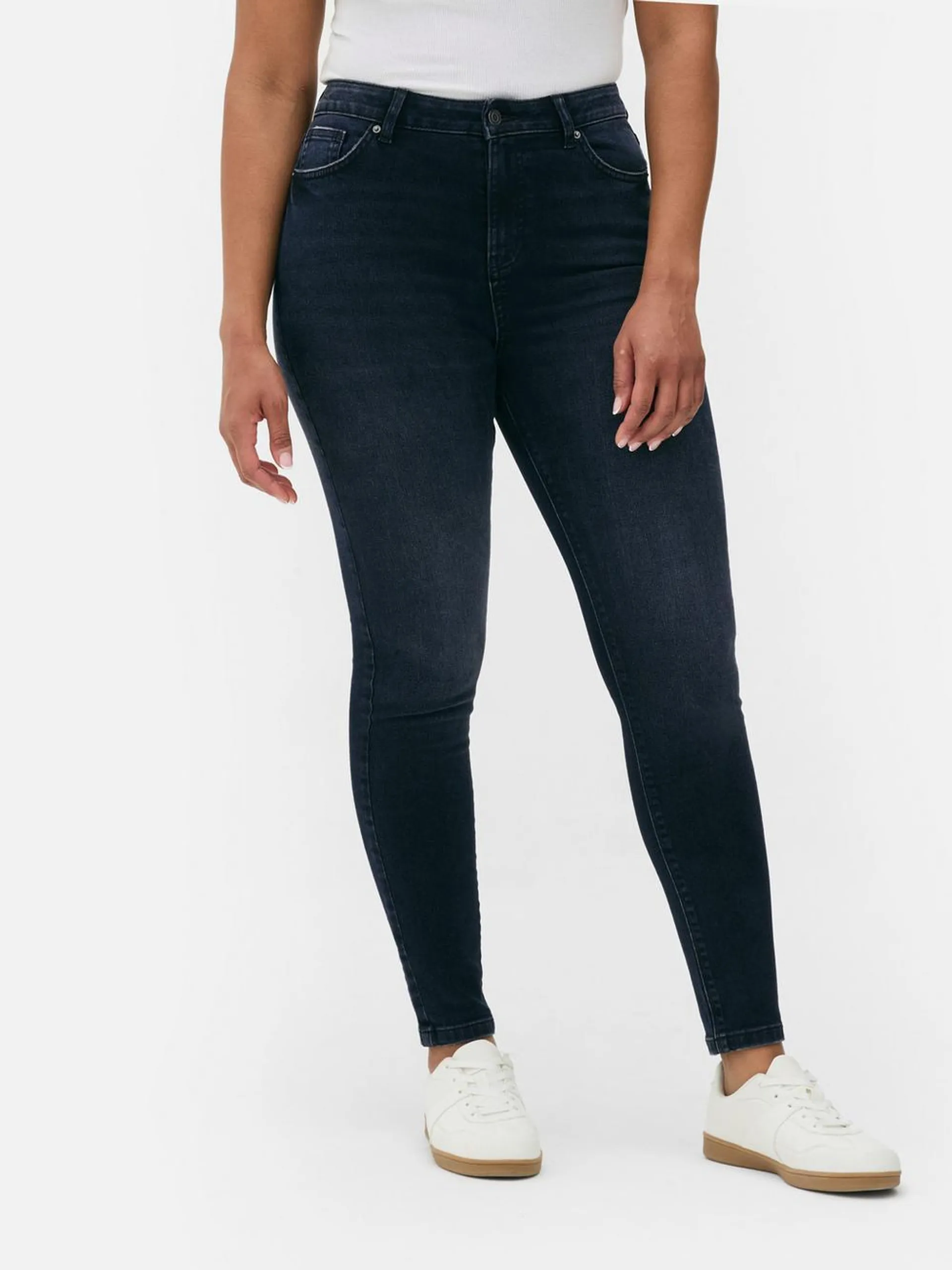 High Waist Skinny Fit Jeans