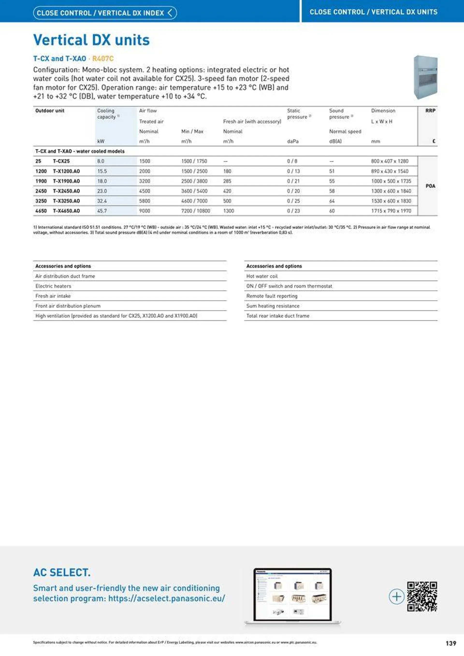 Price List 2024 / 2025 from 12 August to 31 December 2025 - Catalogue Page 139