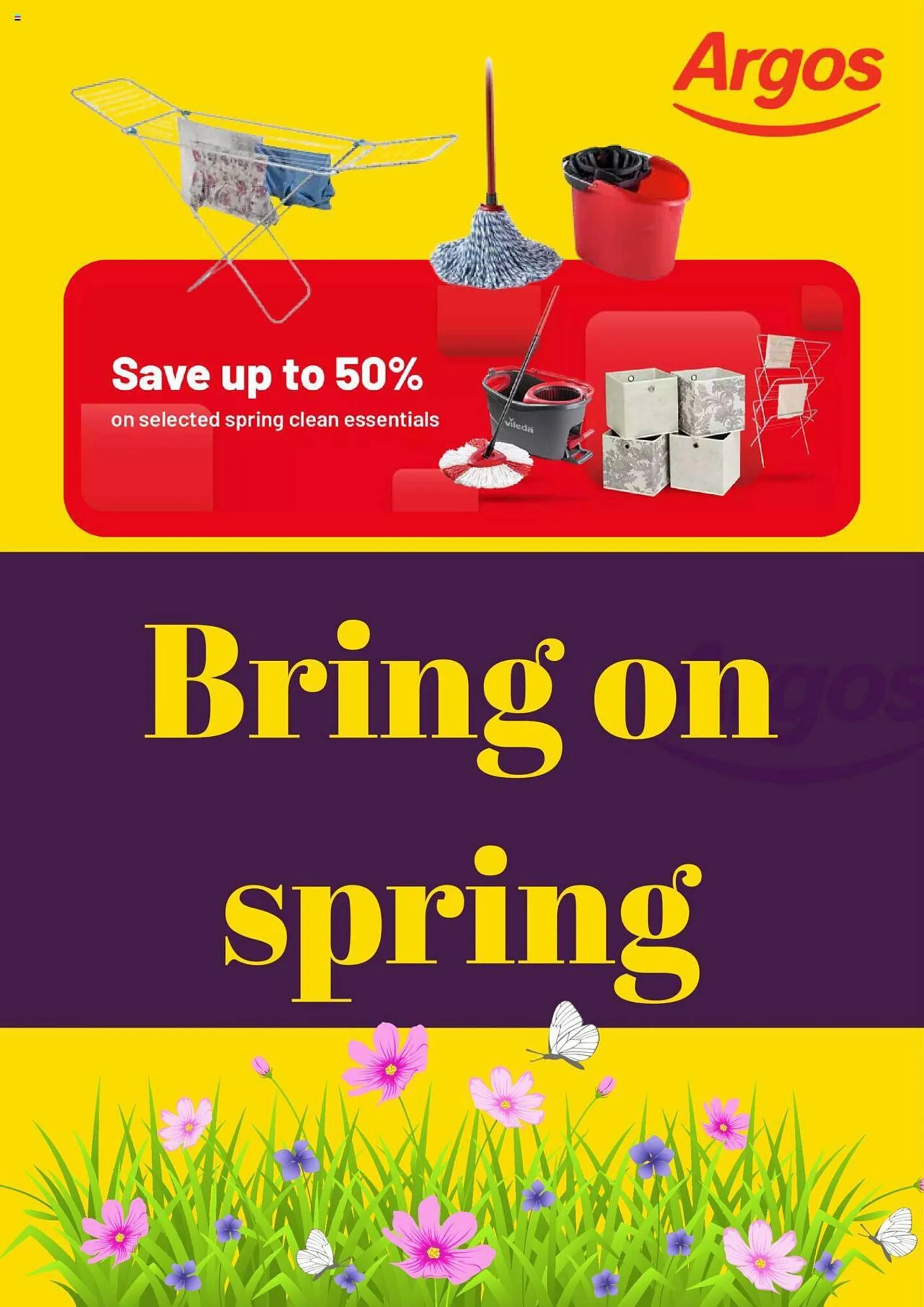 Argos leaflet from 12 March to 18 March 2024 - Catalogue Page 1