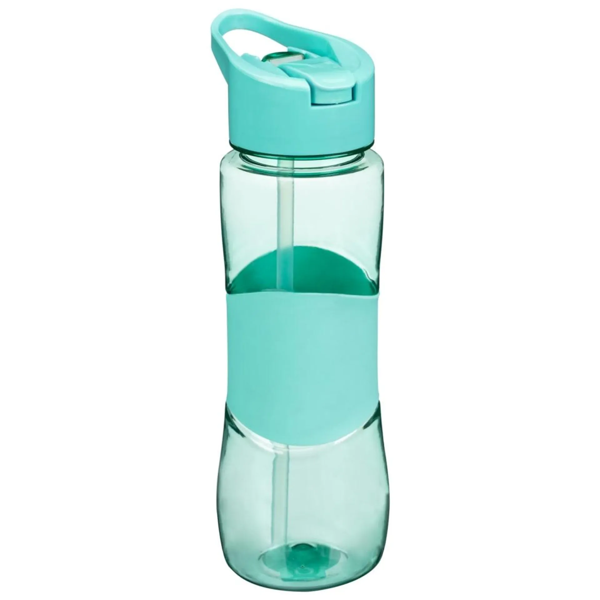 Rubber Grip Sports Bottle 700ml - Green