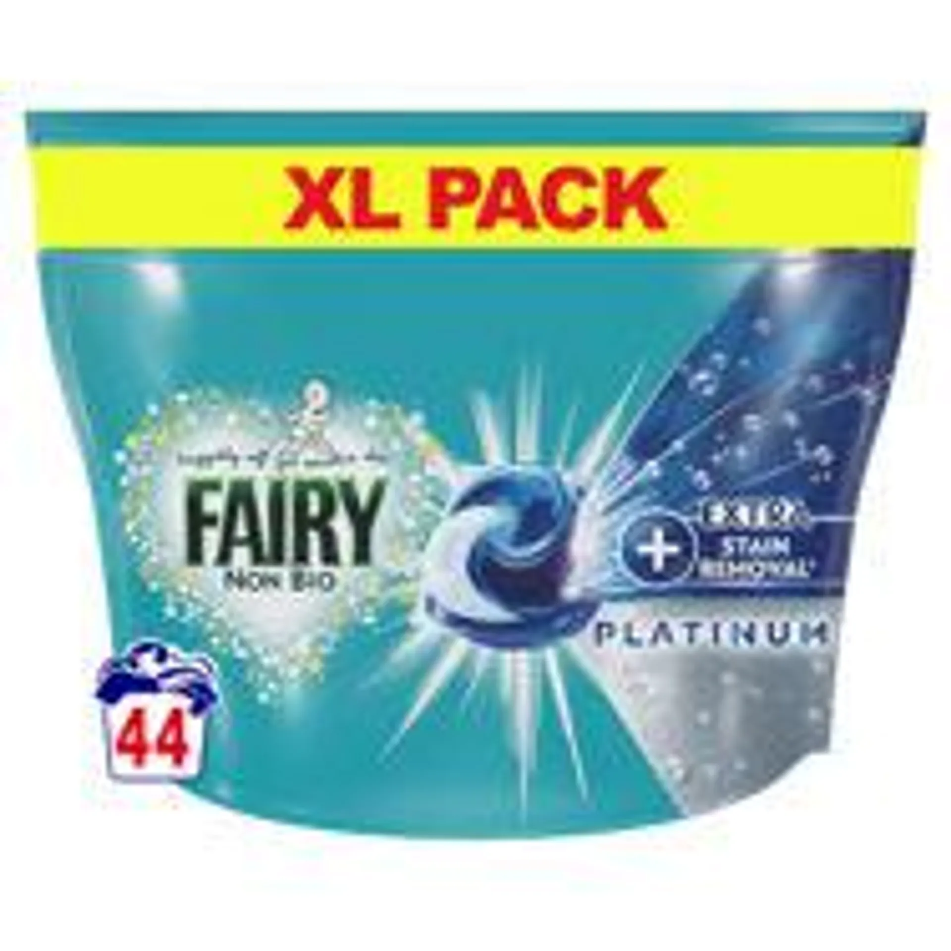 Fairy Non Bio PODS® Washing Liquid Capsules 44 Washes , Platinum