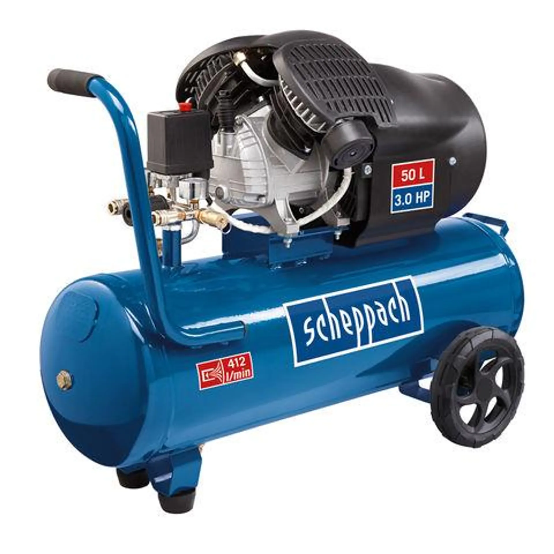 Scheppach HC53DC Twin Cylinder Compressor (230V)