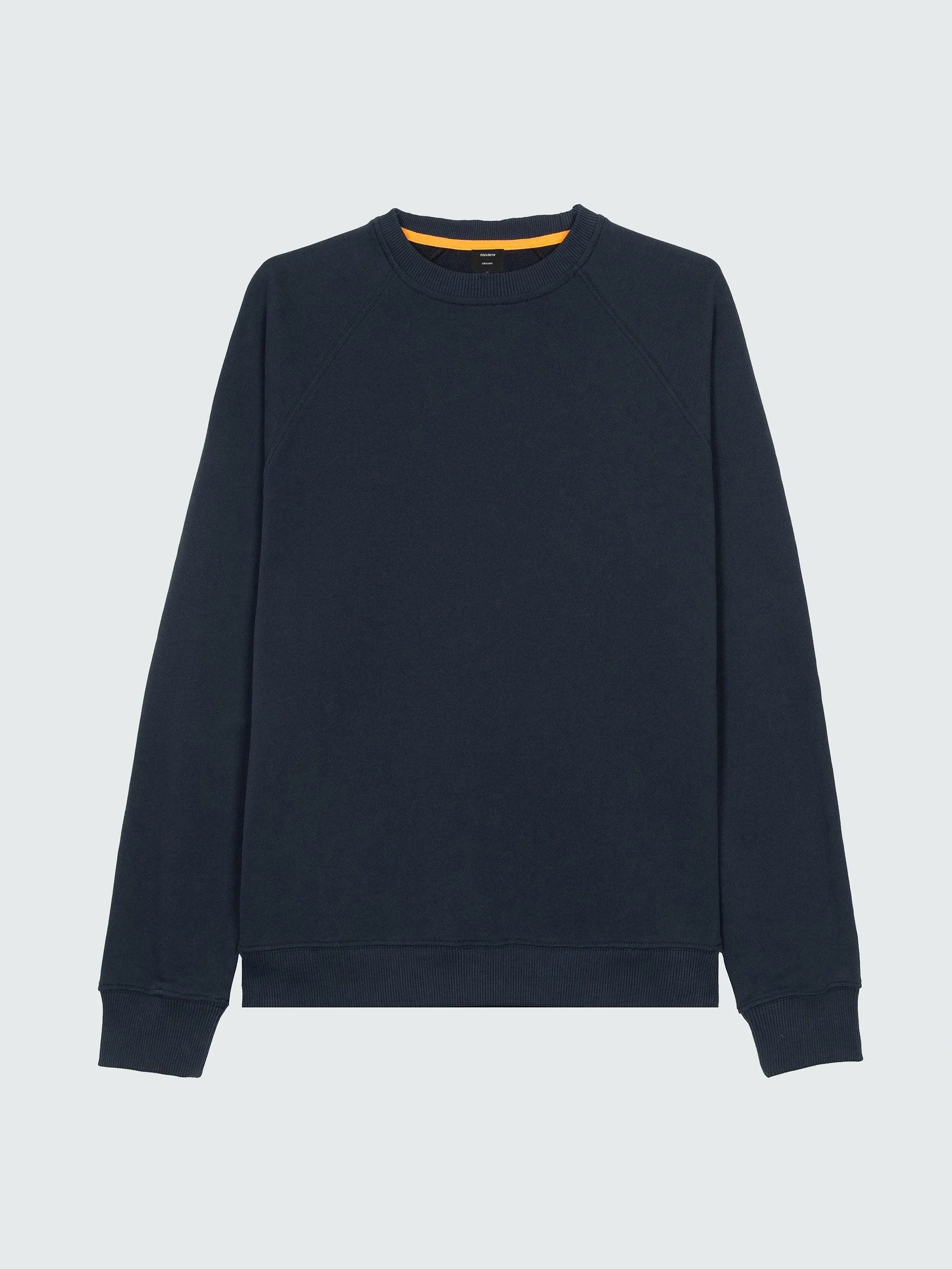 Organic cotton sweatshirt in navy