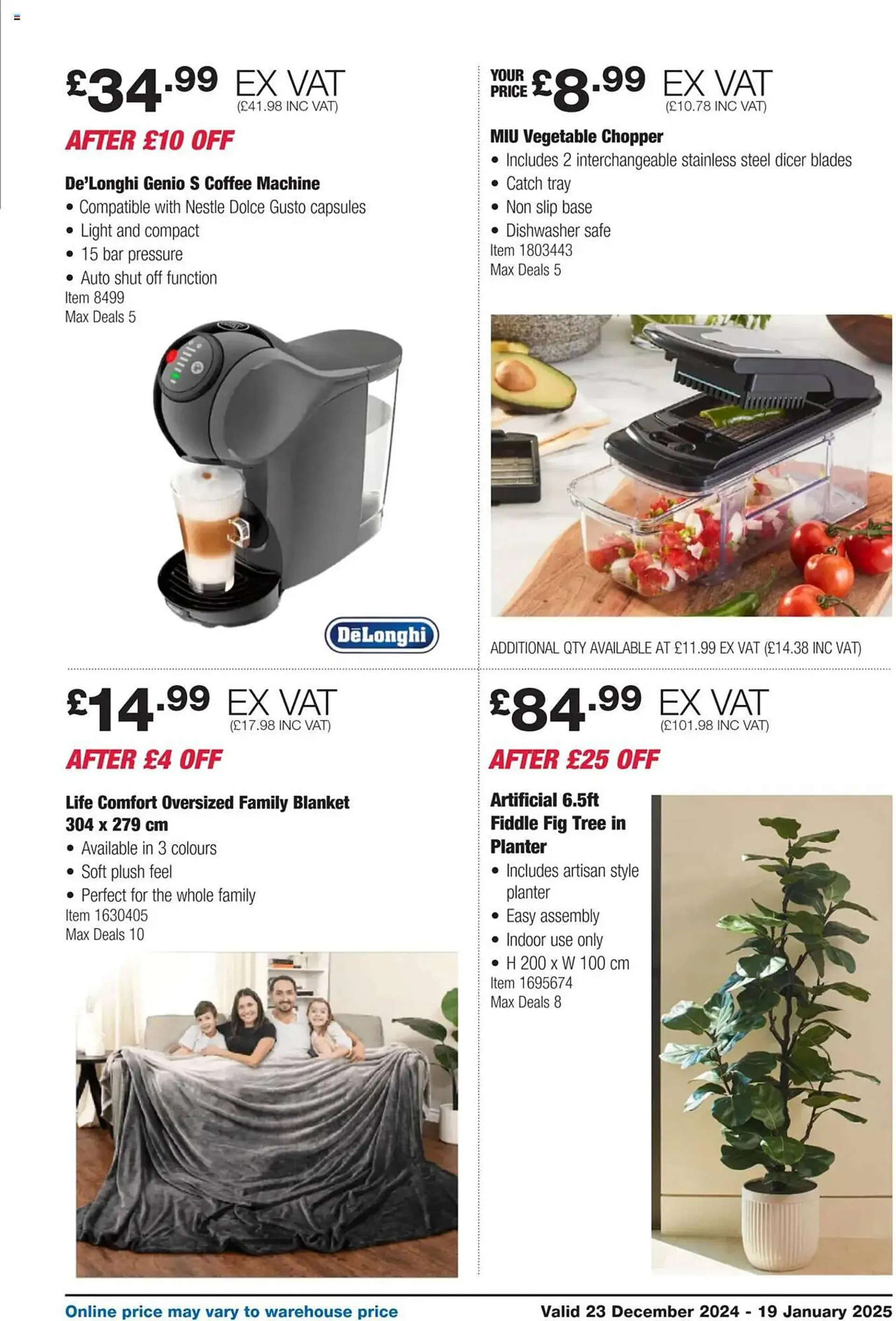 Costco leaflet from 23 December to 19 January 2025 - Catalogue Page 9