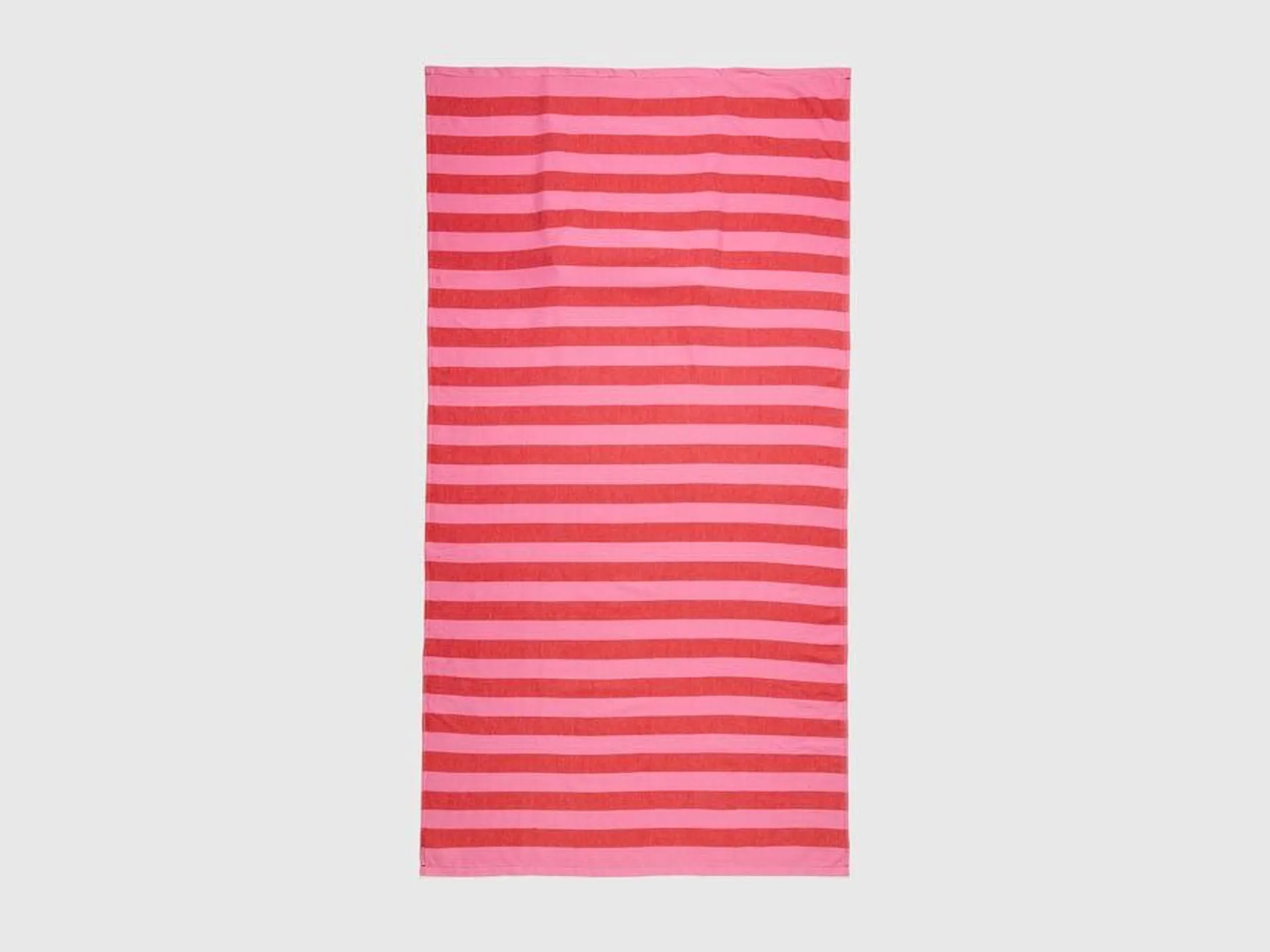 Striped beach towel