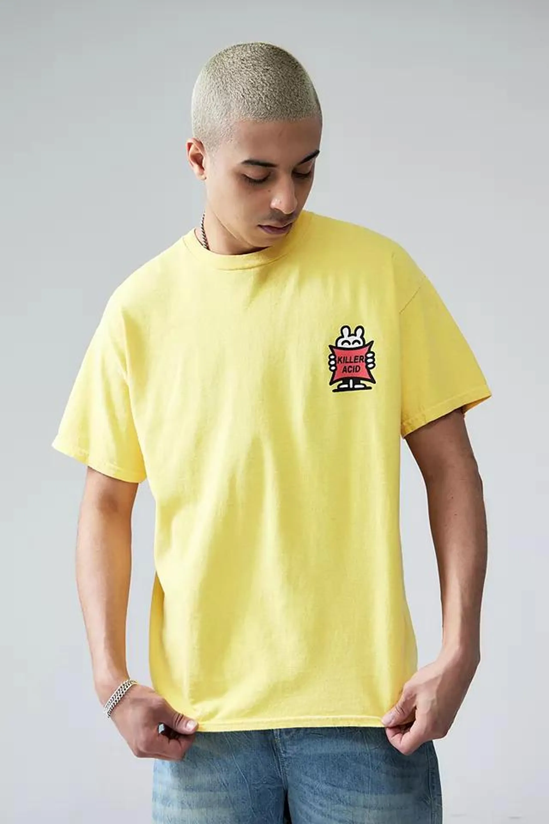 UO Yellow Killer Acid T-Shirt