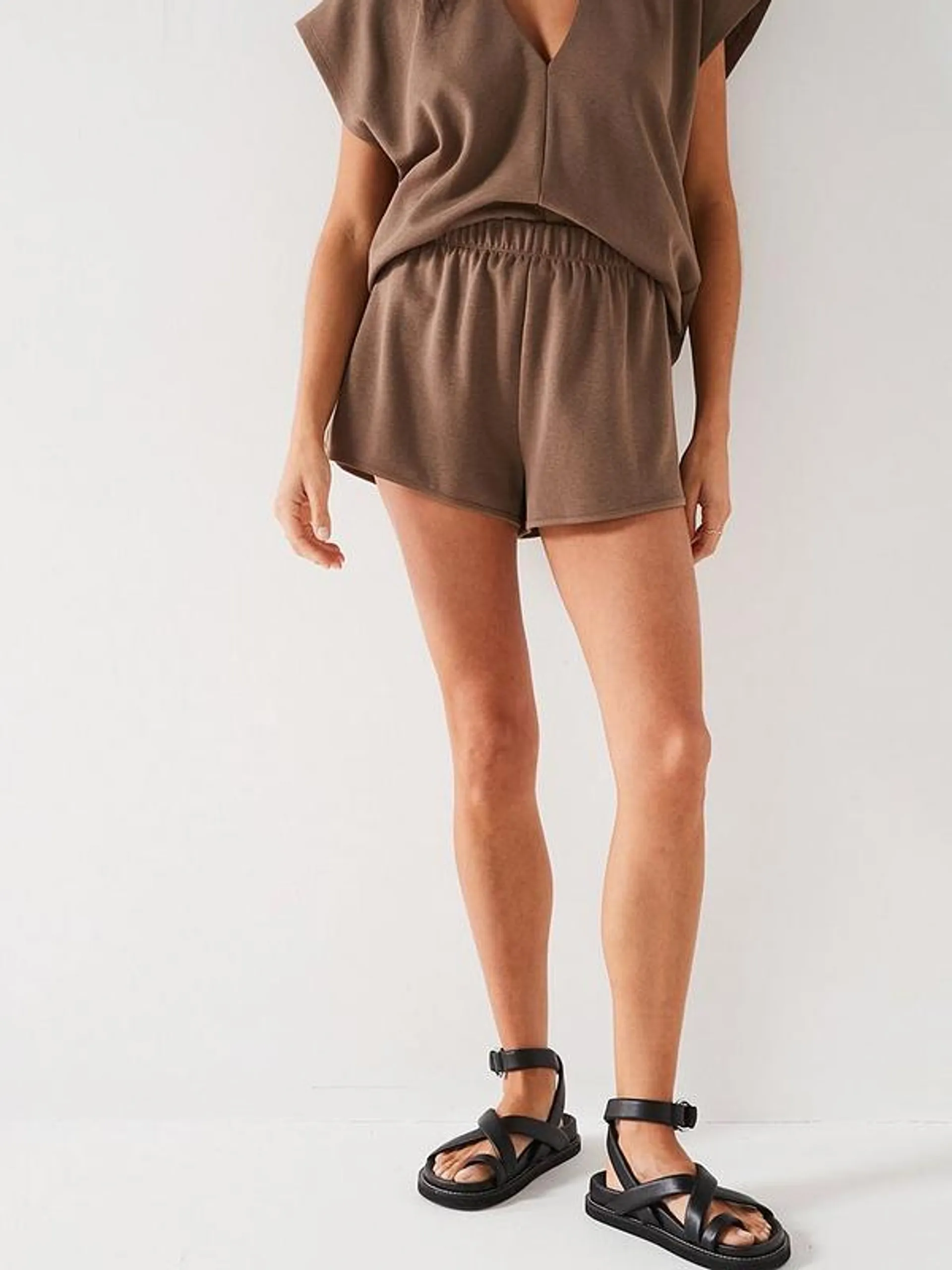 Co-ord Shorts - Nude