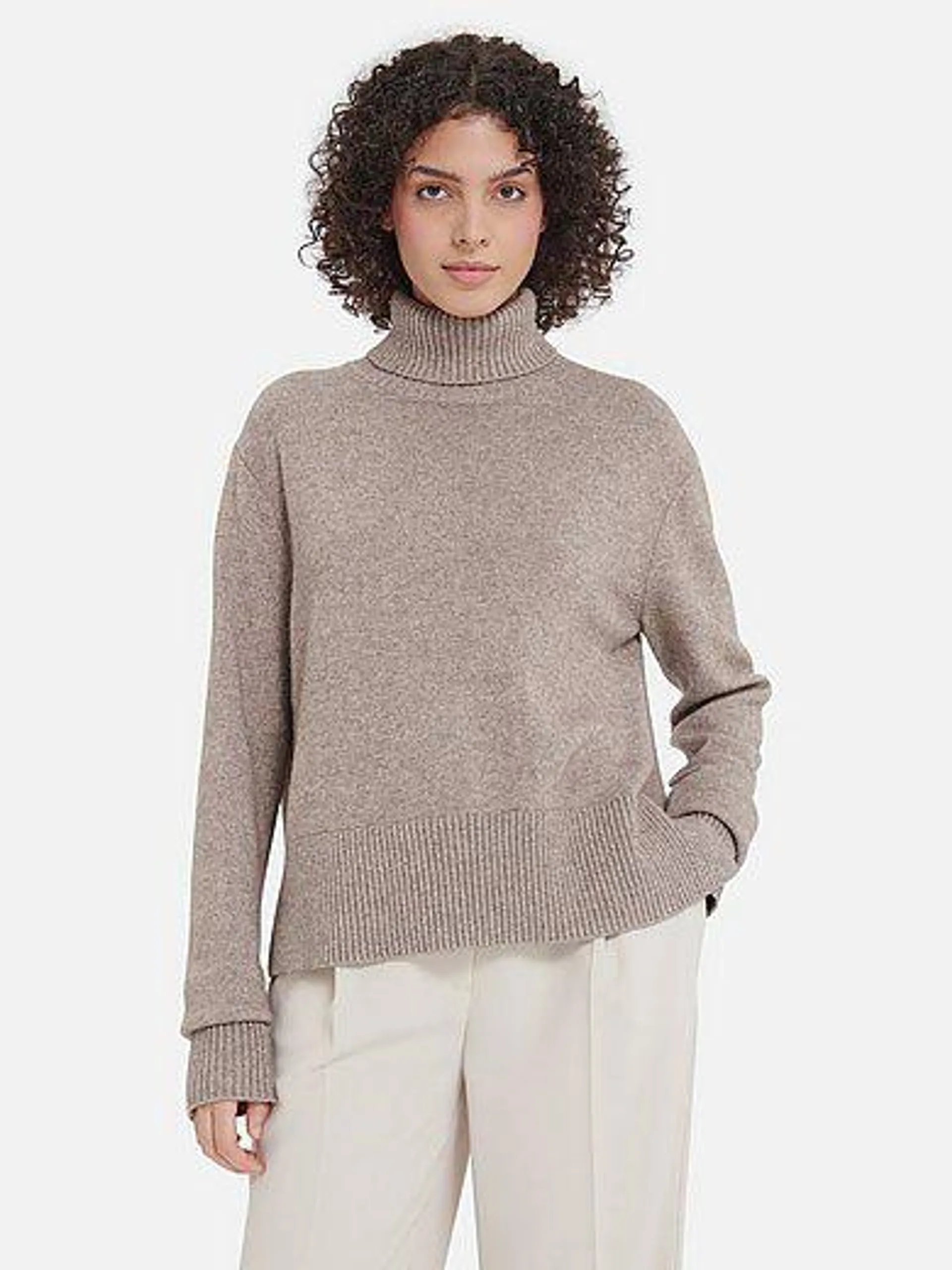 Roll-neck jumper