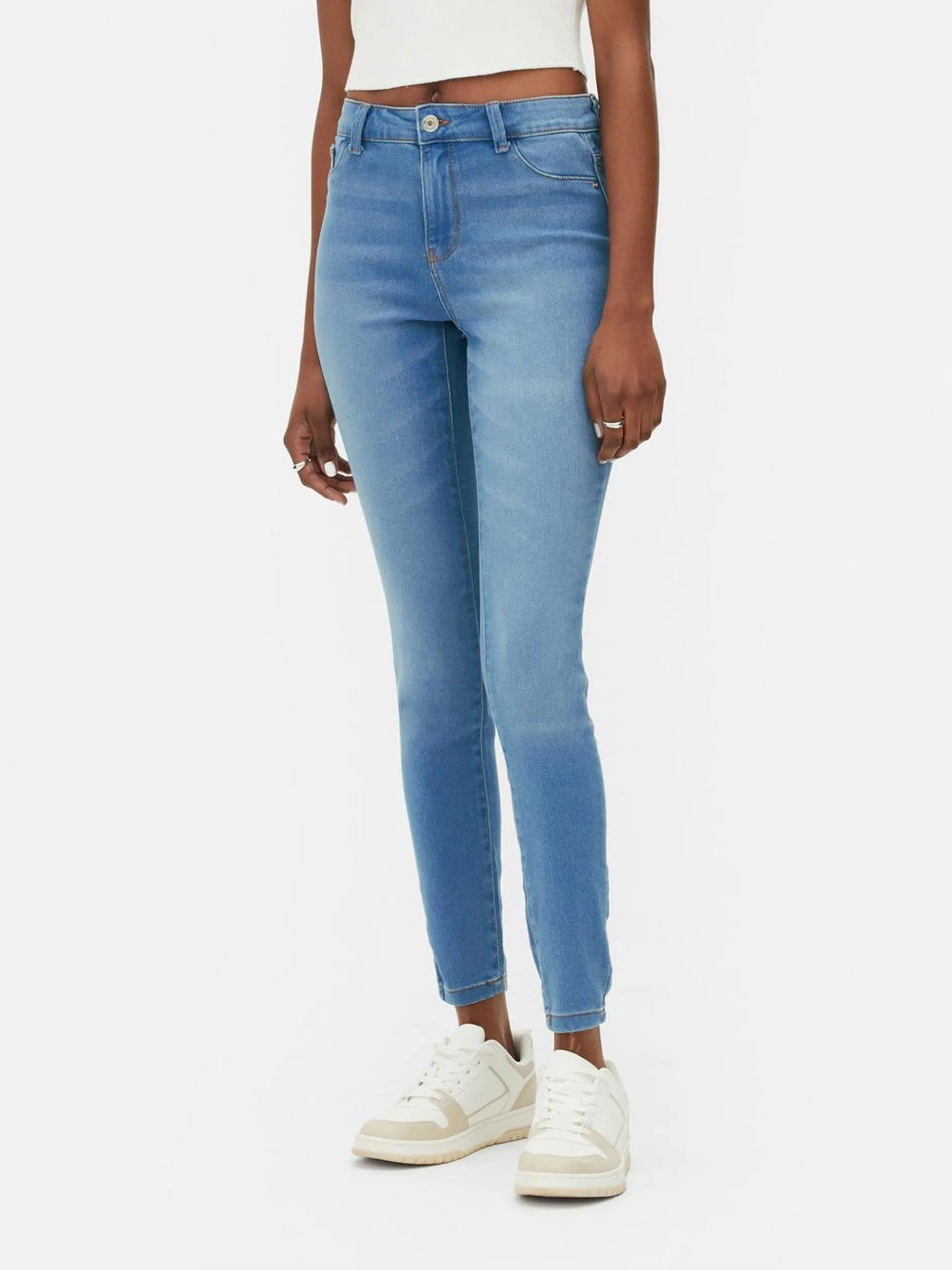 Essential Mid-Rise Skinny Jeans