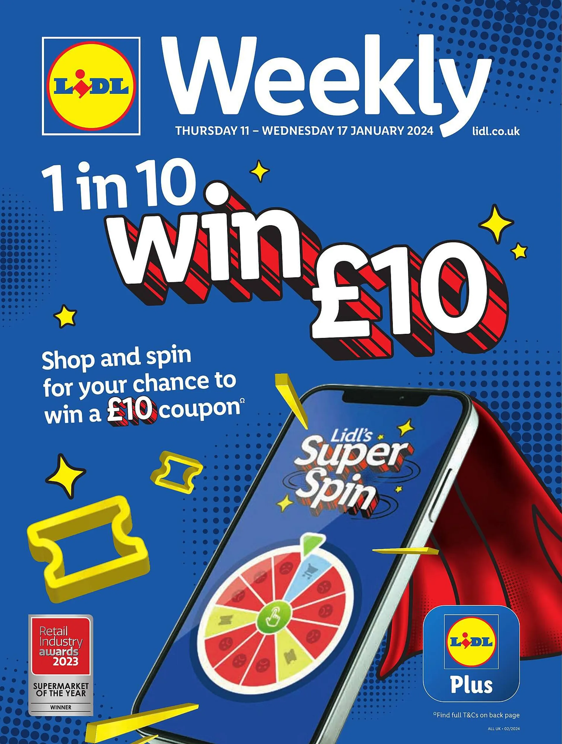 Lidl Weekly Offers from 11 January to 17 January 2024 - Catalogue Page 1