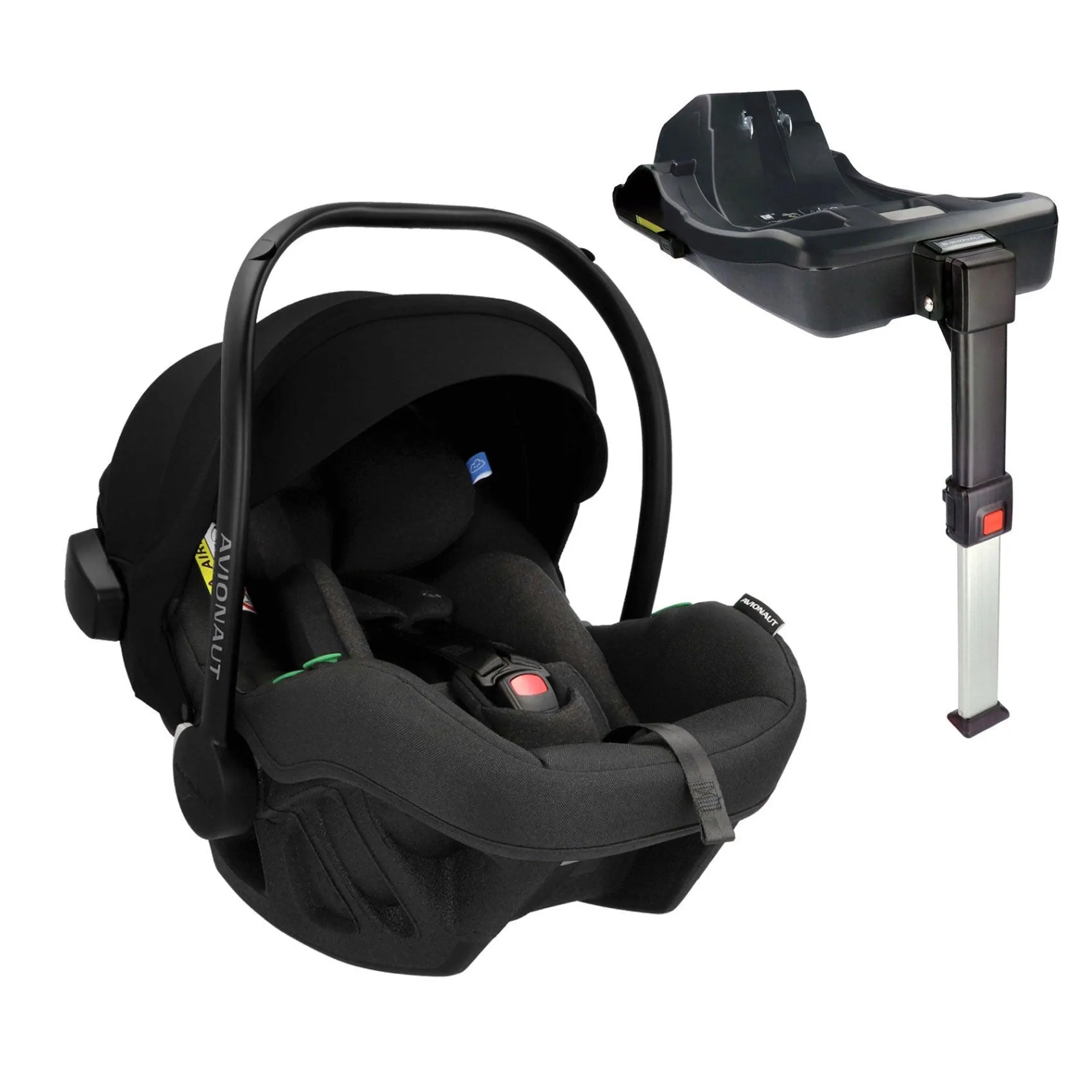 Avionaut Pixel Pro 2.0 C & Isofix Base in Black