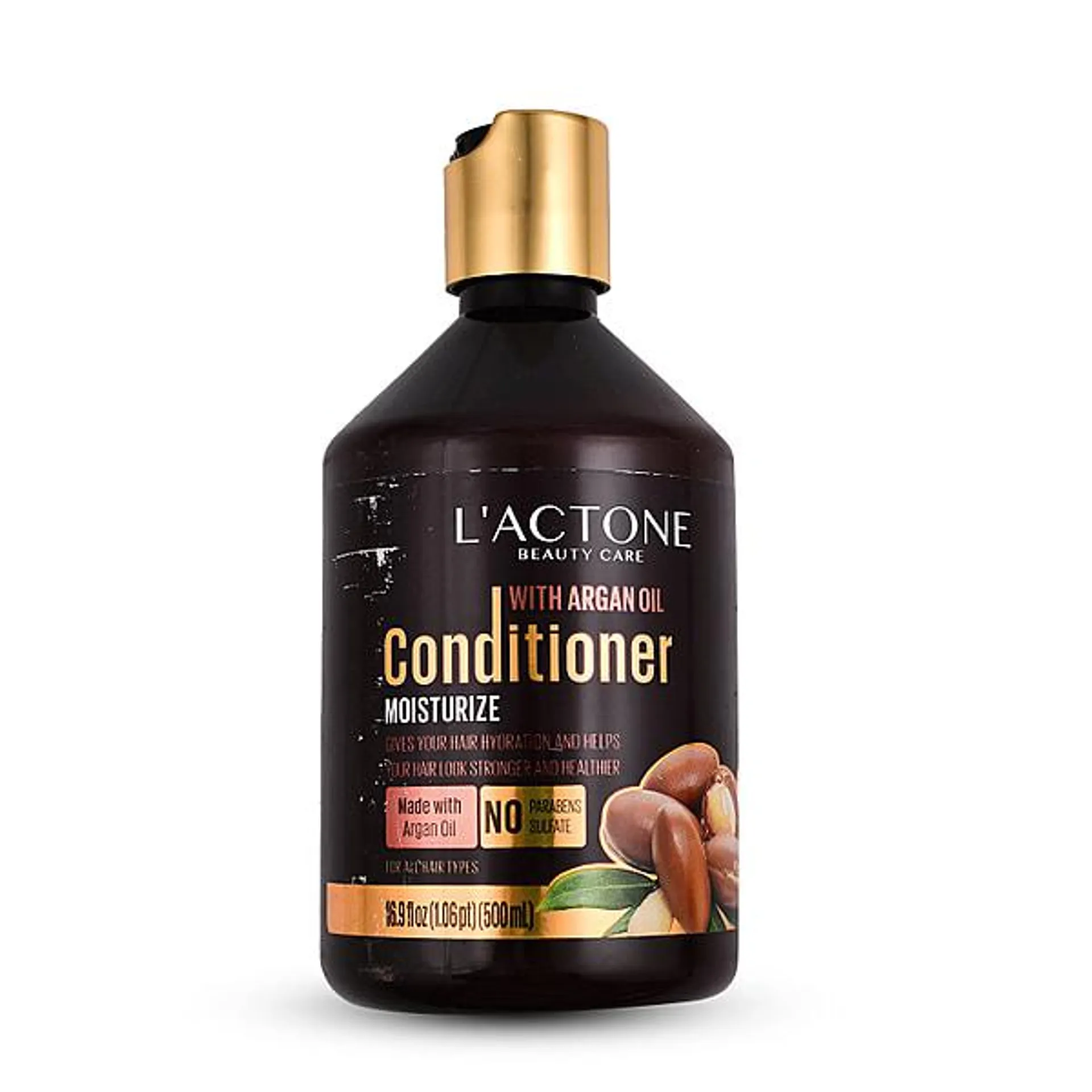 LACTONE Conditioner with Argan Oil, Hydration and Strengthening Shampoo For Men Women with Extra Dry Hair
