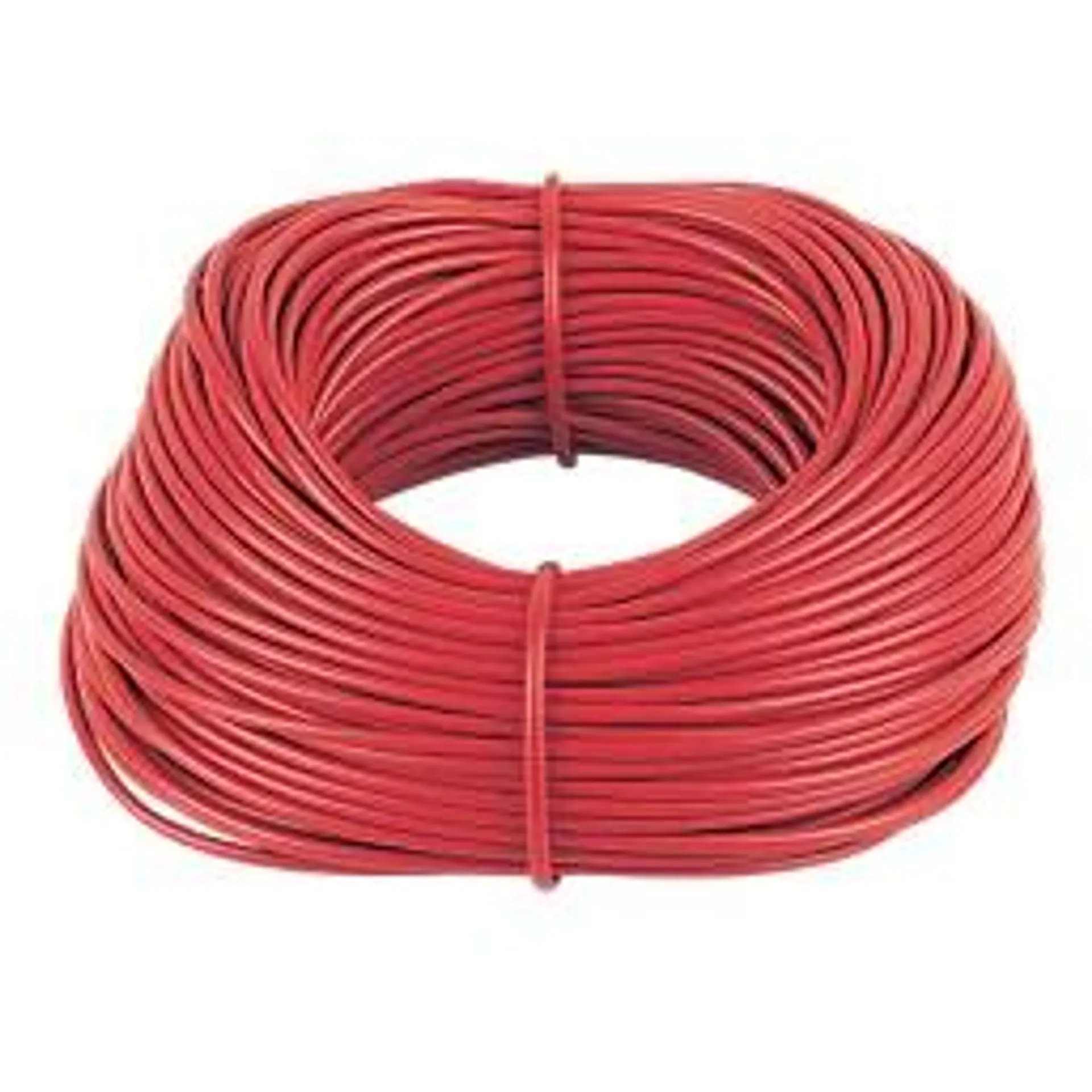 Essentials Red Sleeving 4mm x 100m