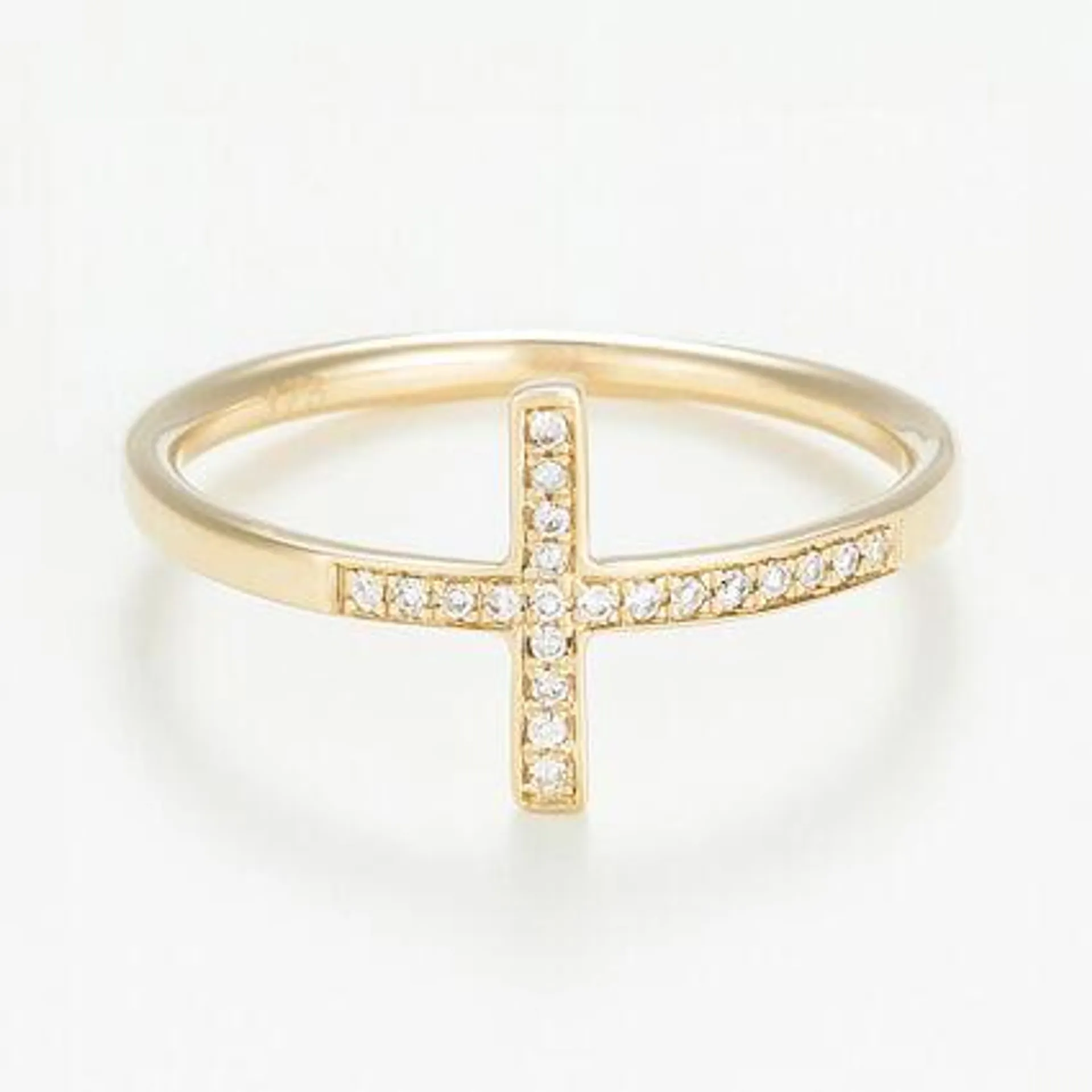 9ct Gold 0.05ct Diamond Ring