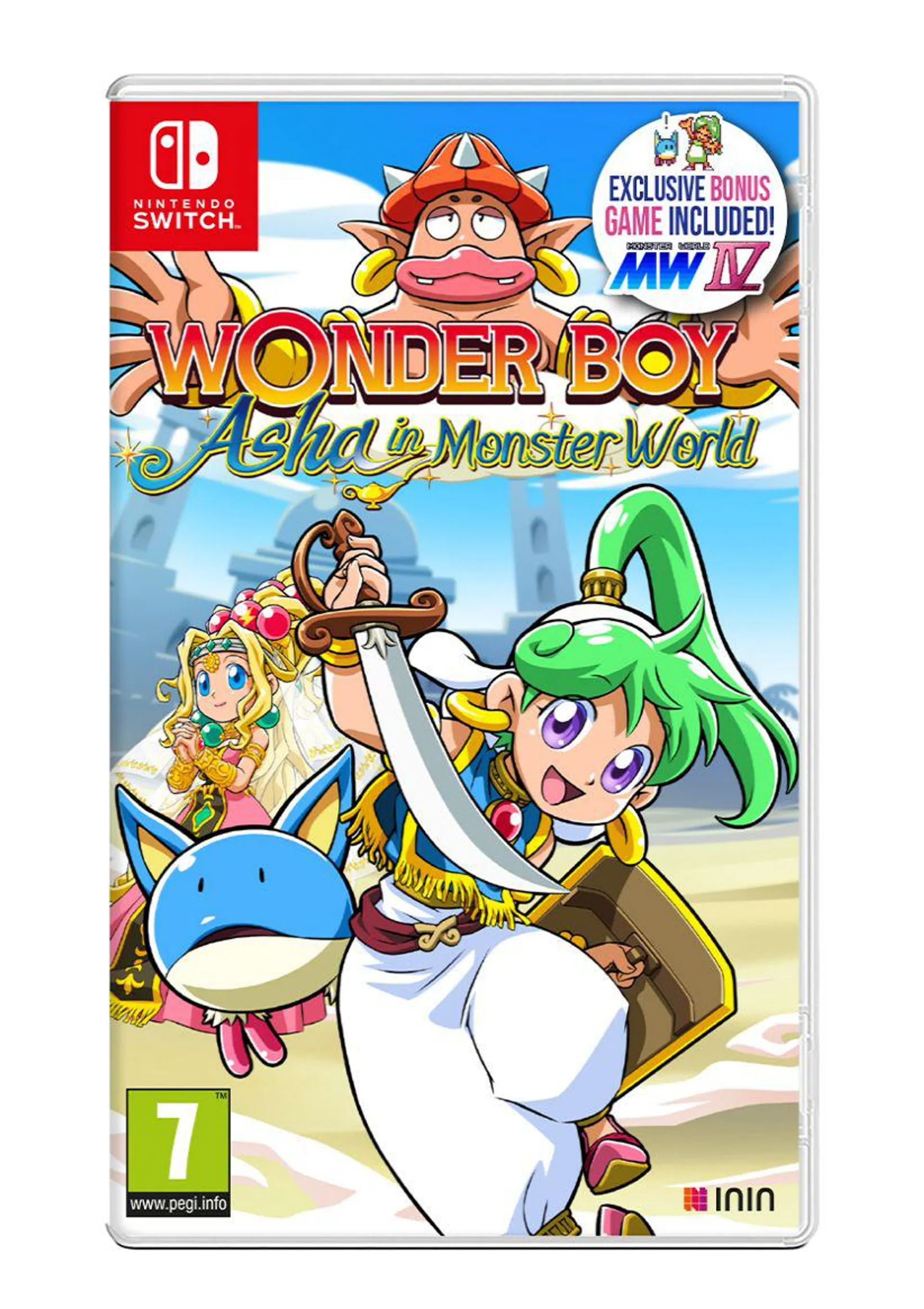 Wonder Boy: Asha in Monster World on Nintendo Switch