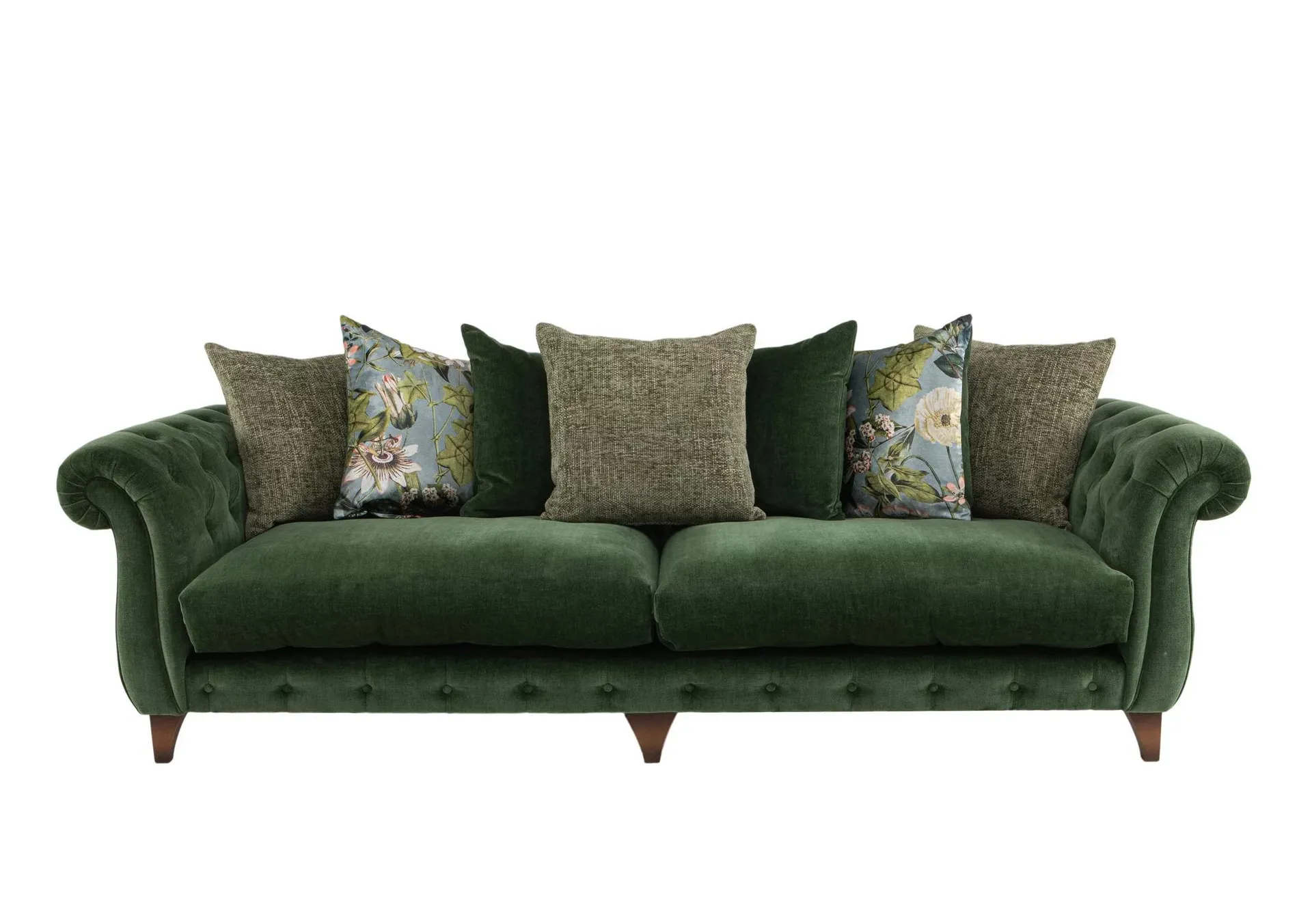 Boutique Palace Fabric Grande Scatter Back Sofa