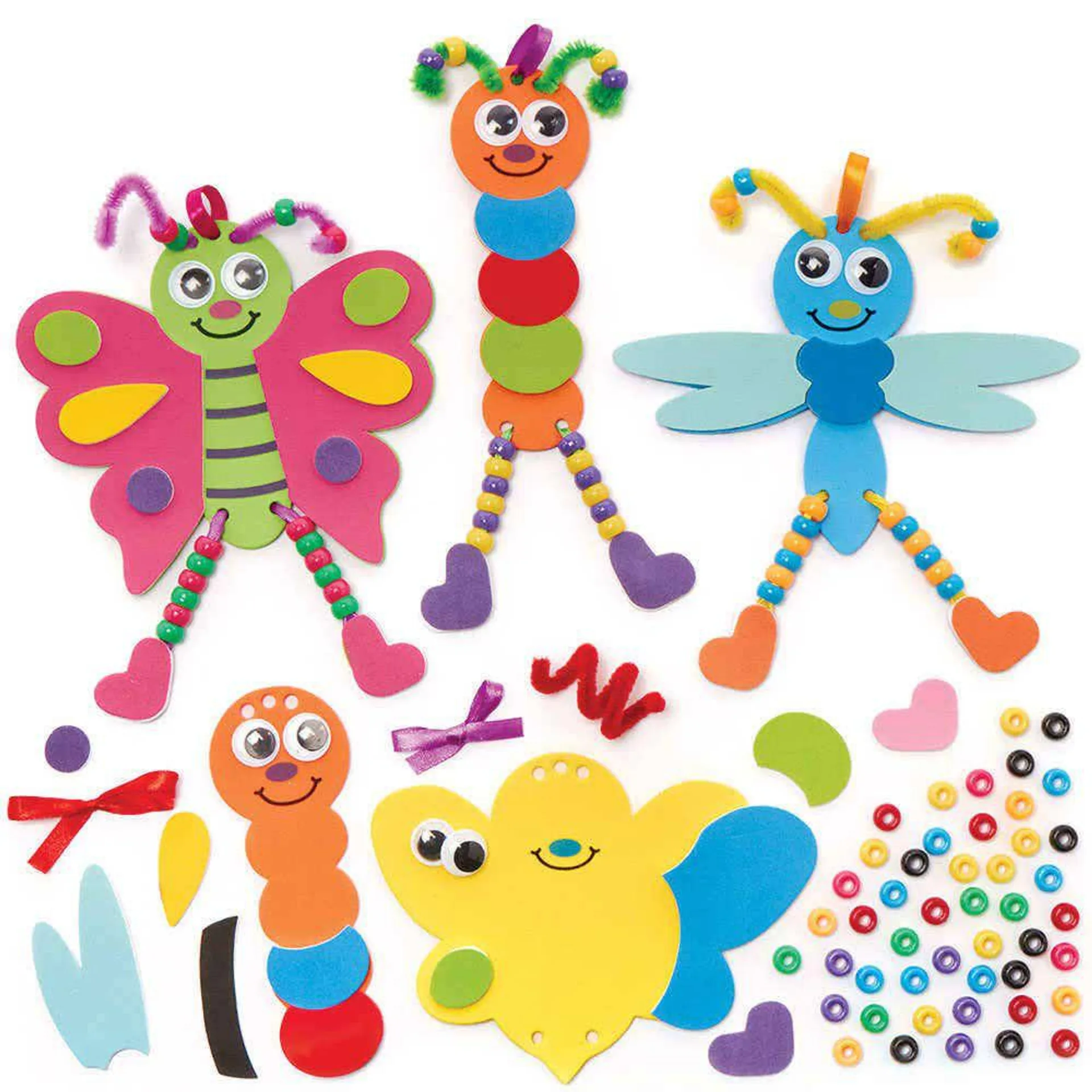 Insect Bug Dangly Legs Decoration Kits