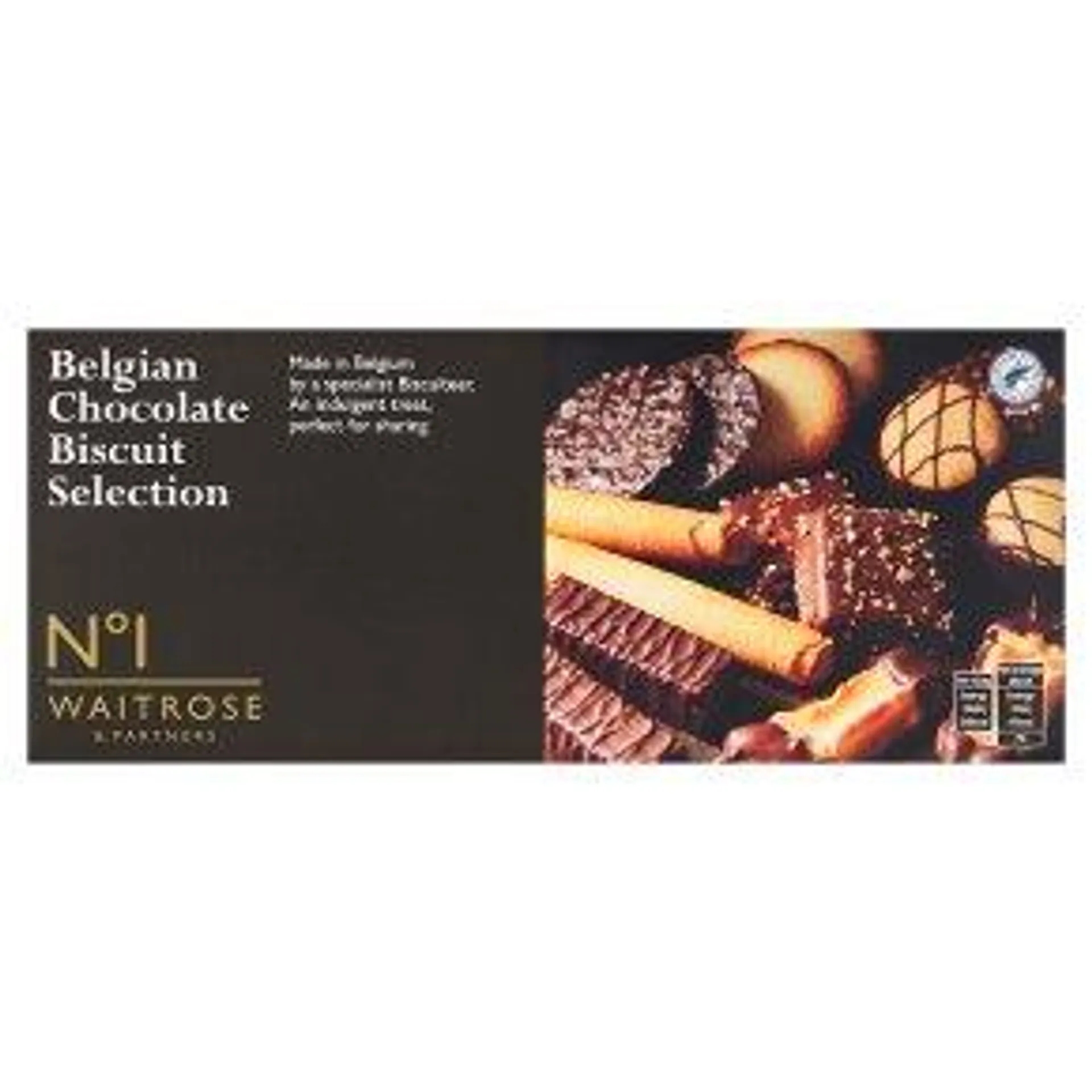 No.1 Belgian Chocolate Biscuit Selection