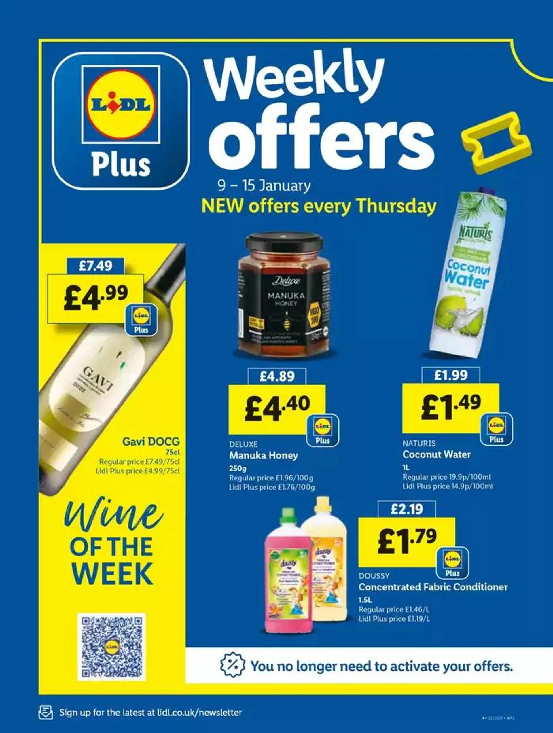 Current deals and offers from 9 January to 15 January 2025 - Catalogue Page 4