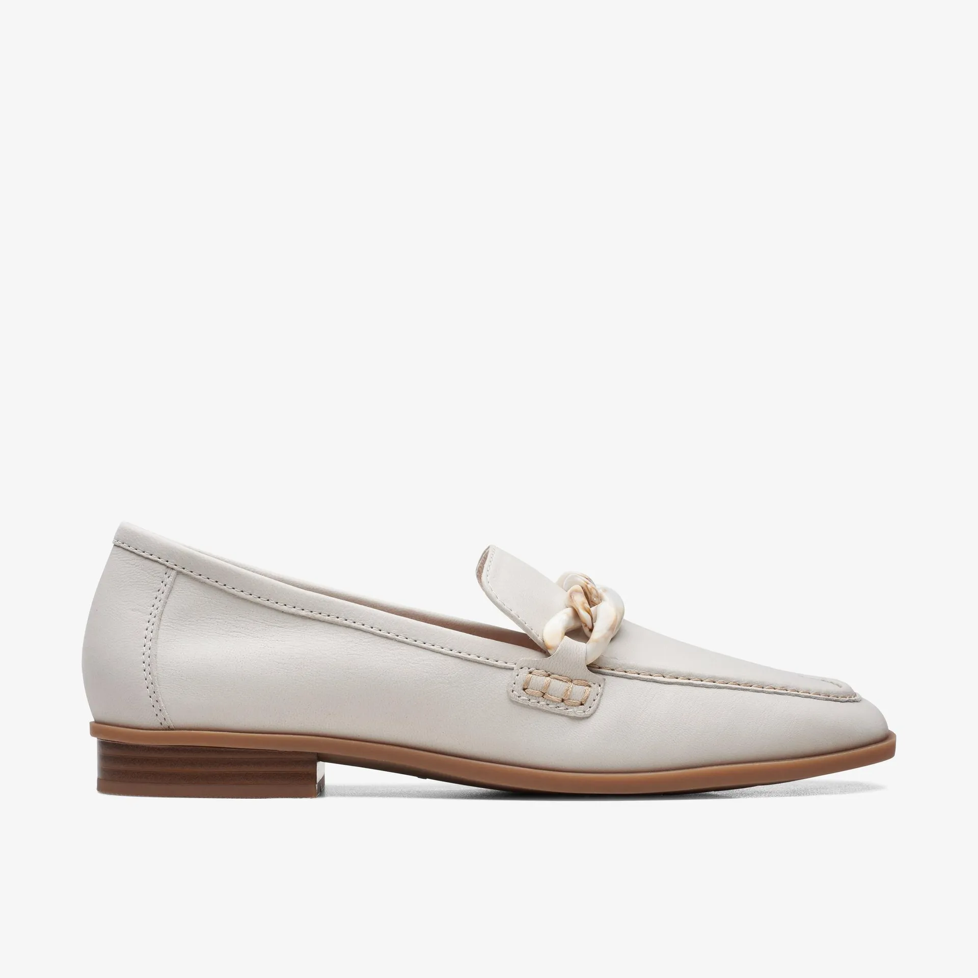 Sarafyna Iris Loafer White Leather