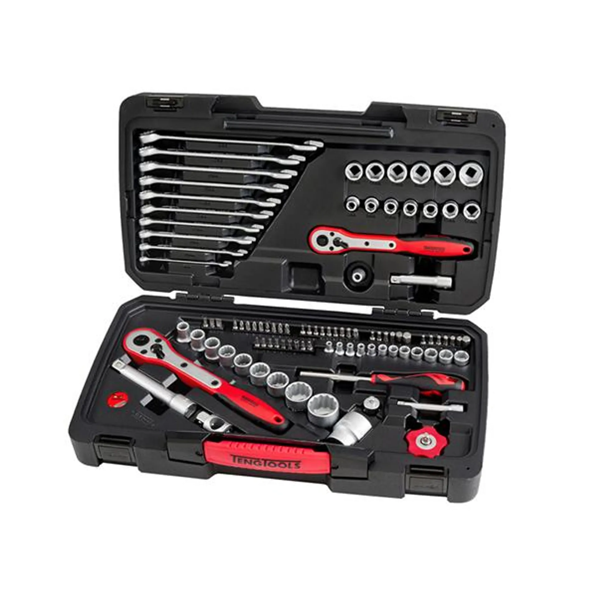 Teng Tools TMX098 Mecca Pro 98 Piece 1/4", 3/8” & 1/2" Drive Tool Set"