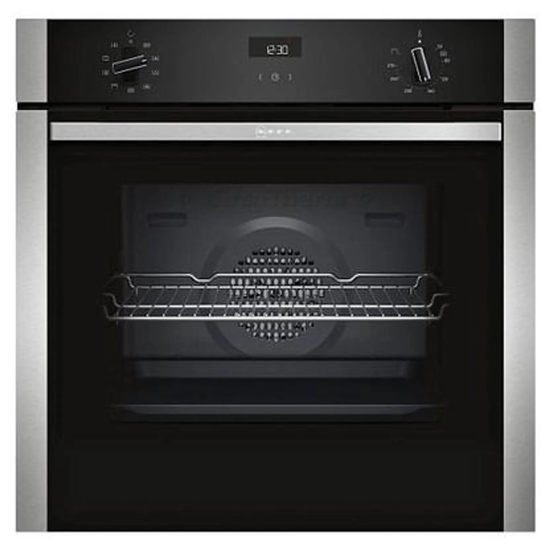 Neff B1ACE4HN0B N50 CircoTherm Multifunction Single Oven – STAINLESS STEEL