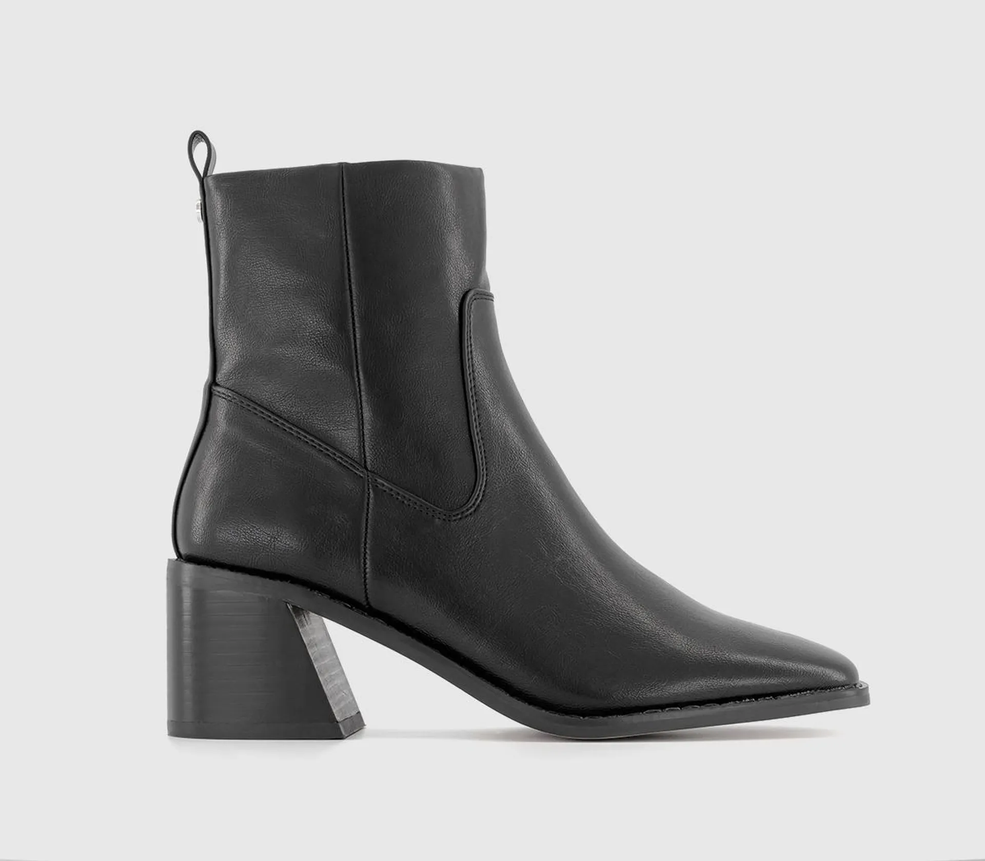 Aspire Low Block Heel Ankle Boots