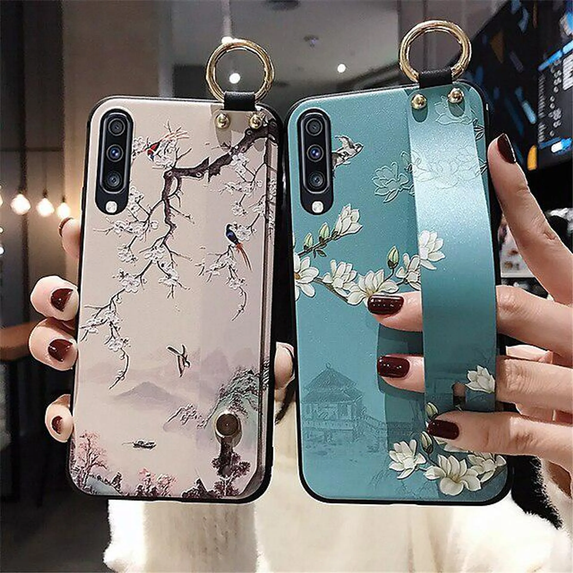 Phone Case For Samsung Galaxy Back Cover A73 A53 A33 A72 A52 A42 A71 A51 A31 A21s A12 Portable Full Body Protective Anti-Scratch Graphic TPU