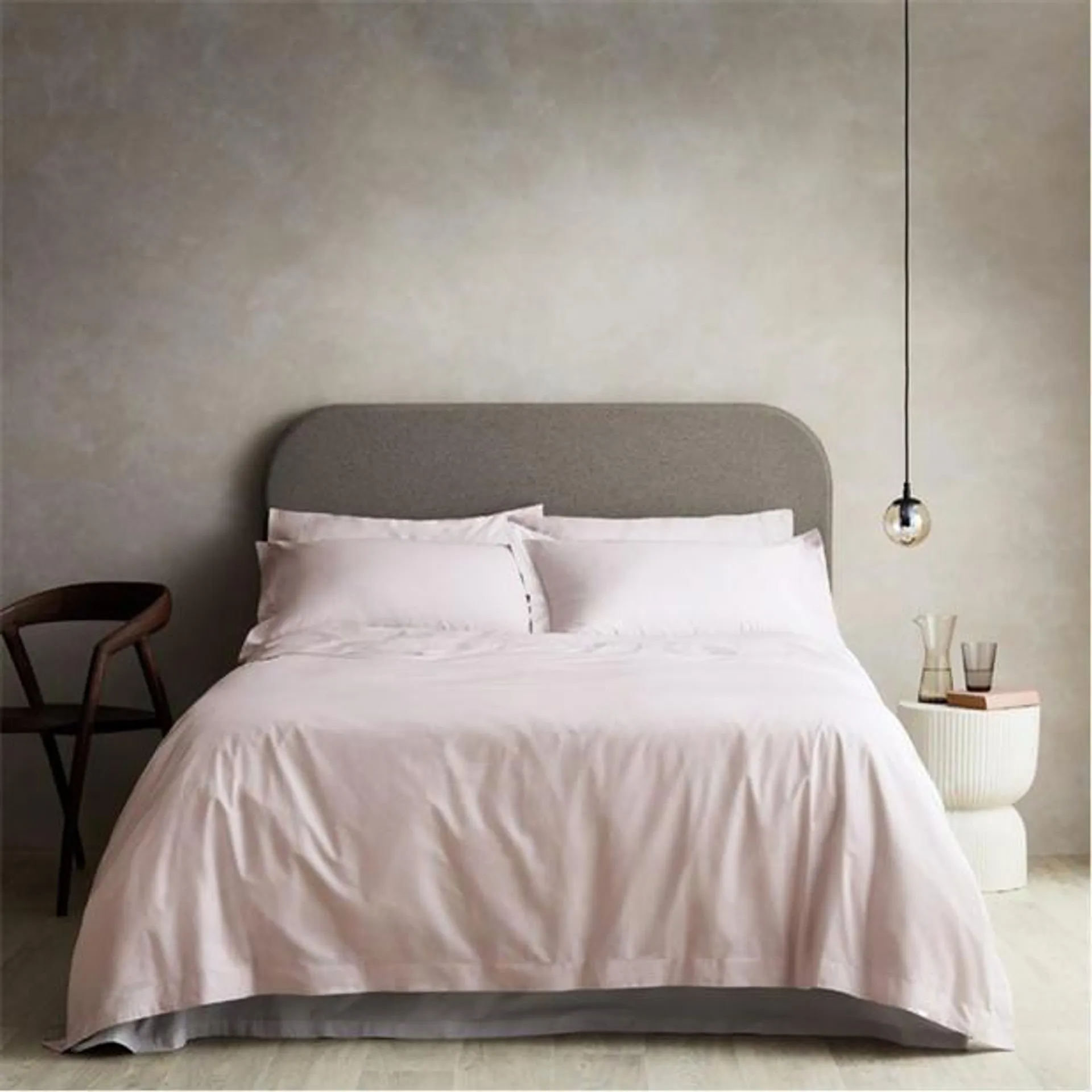 Organic 300tc Percale Tailored Duvet Cover