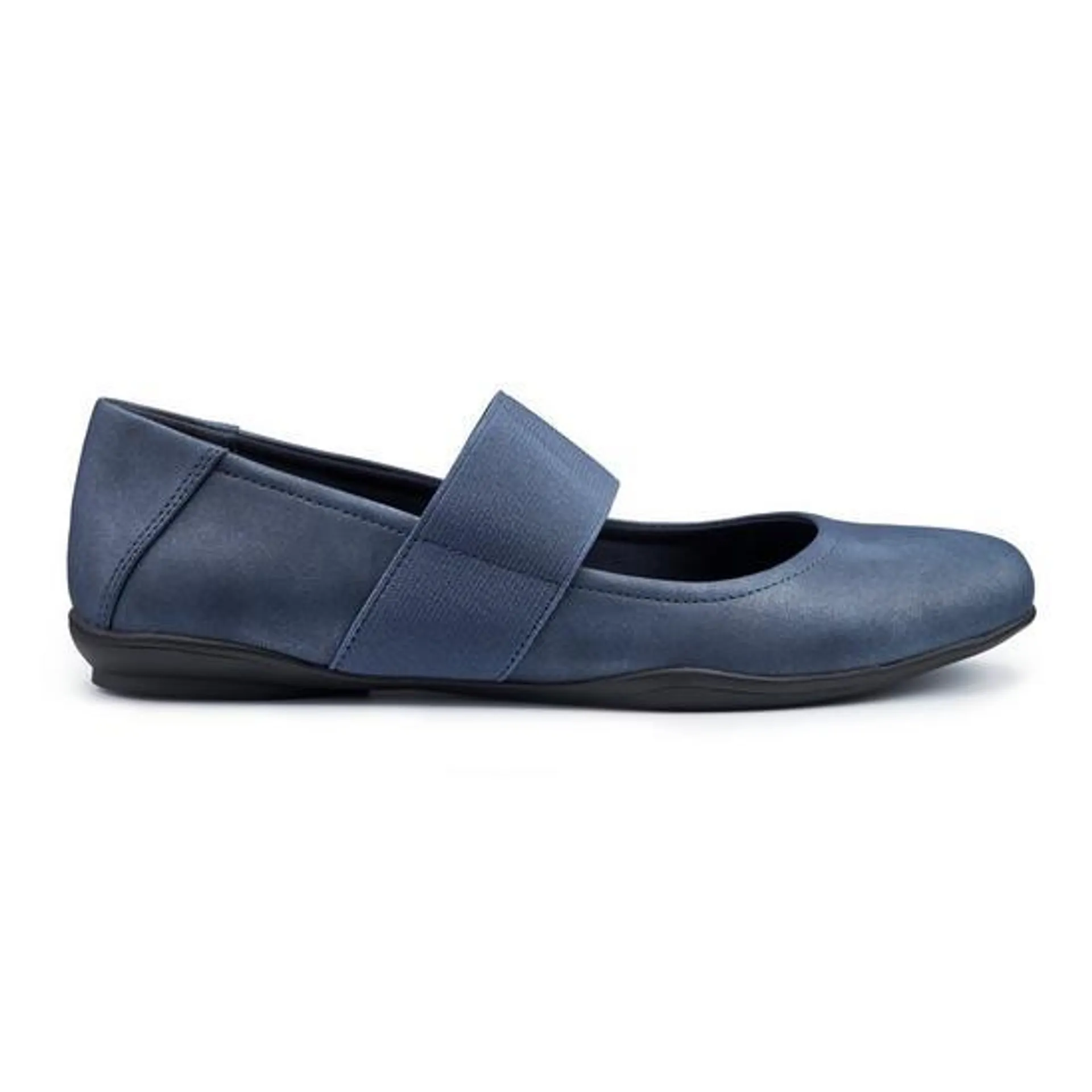 Wide Fit 'Indigo' Ballerina Pumps