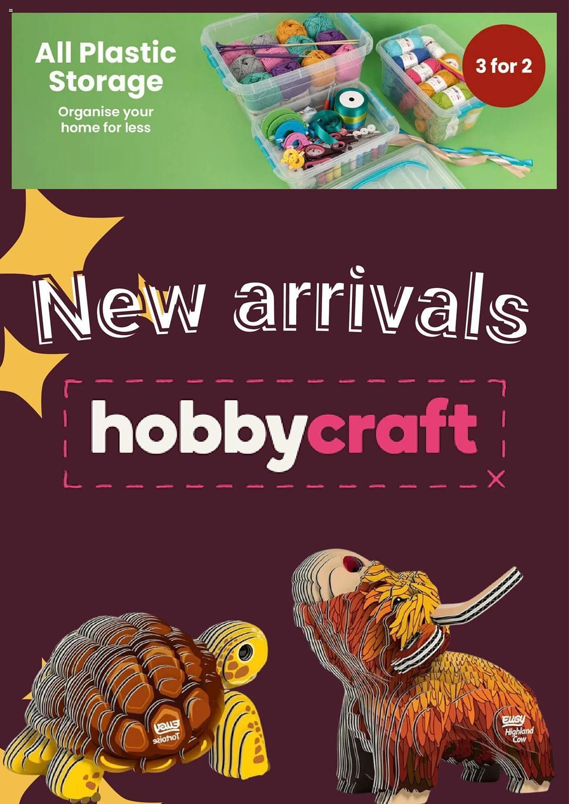 Hobbycraft leaflet - 1