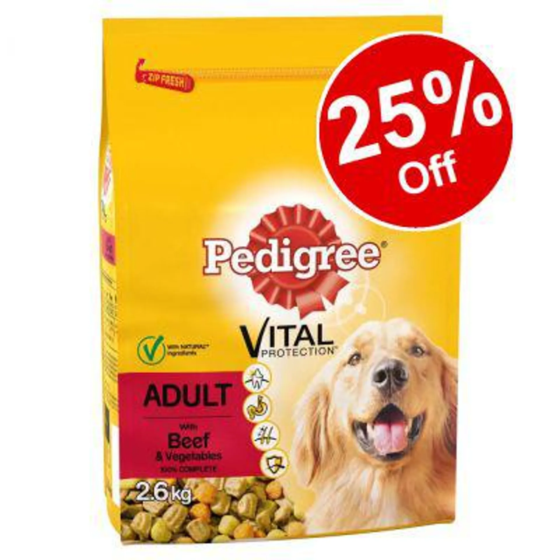 Pedigree Adult Dry Dog Food - 25% Off!*