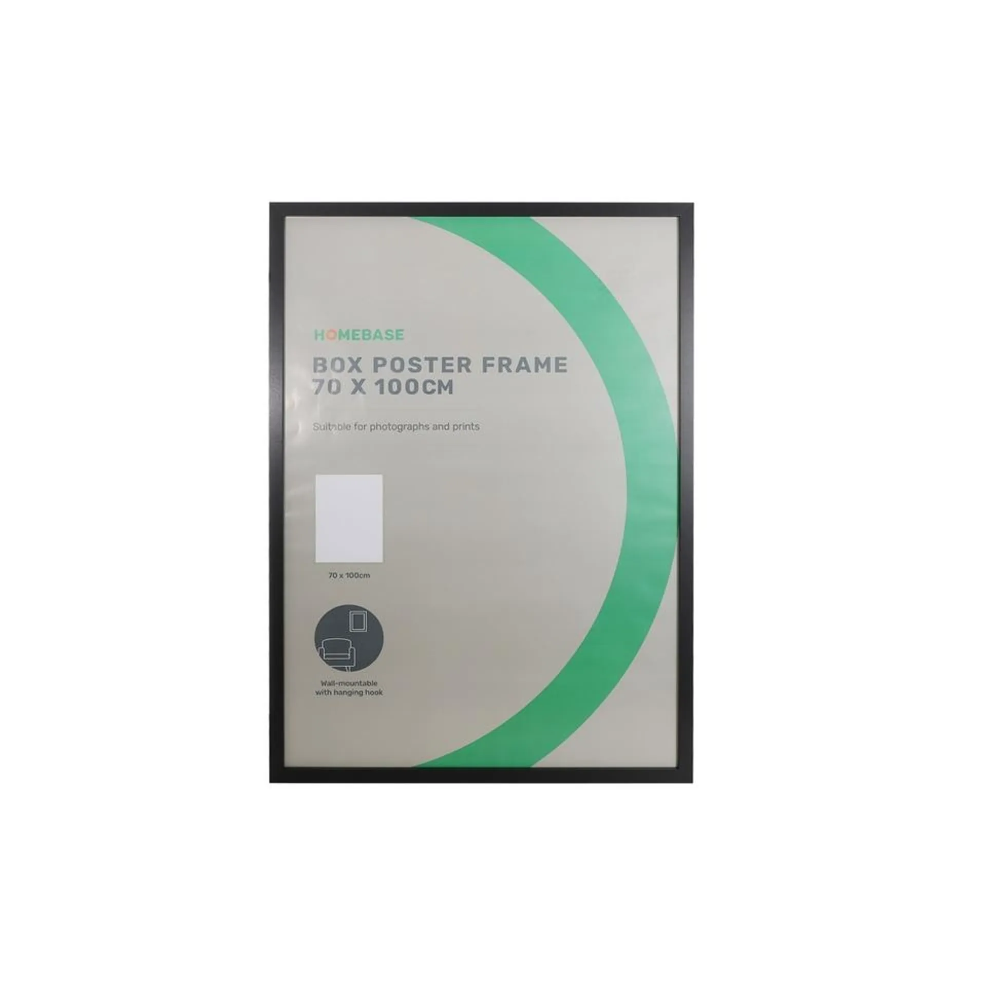 Box Poster Frame - 70x100cm - Black