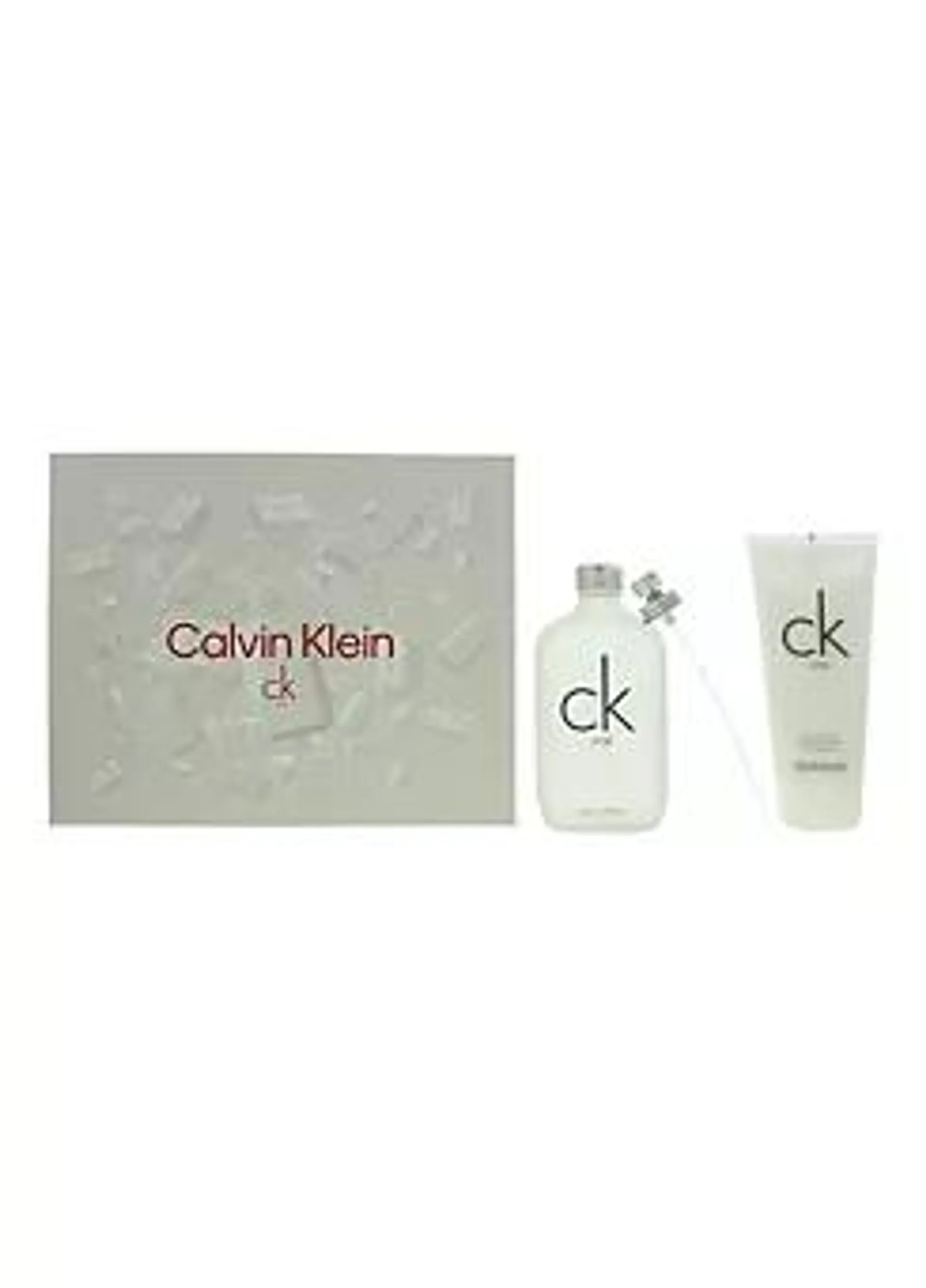 Calvin Klein Ck One 2 Piece Set - Eau De Toilette 200ml & Skin Moisturiser 200ml