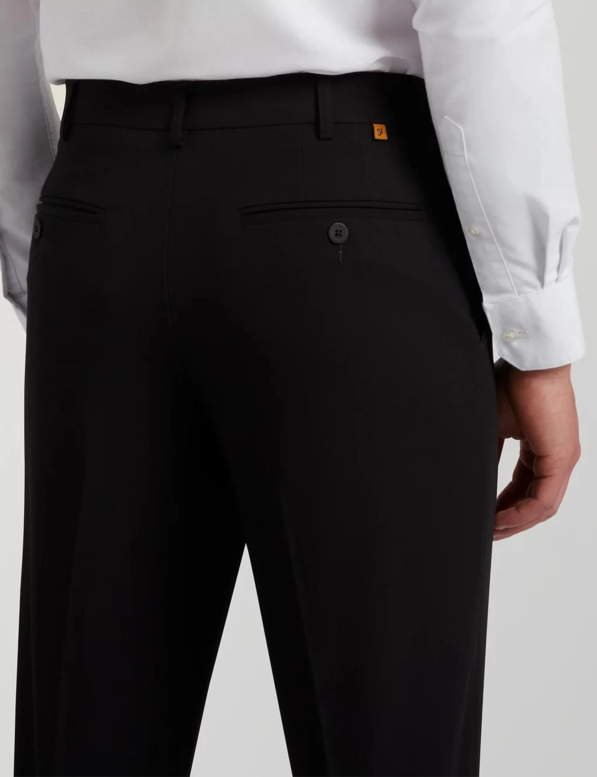 Tailored Fit Smart Stretch Trousers