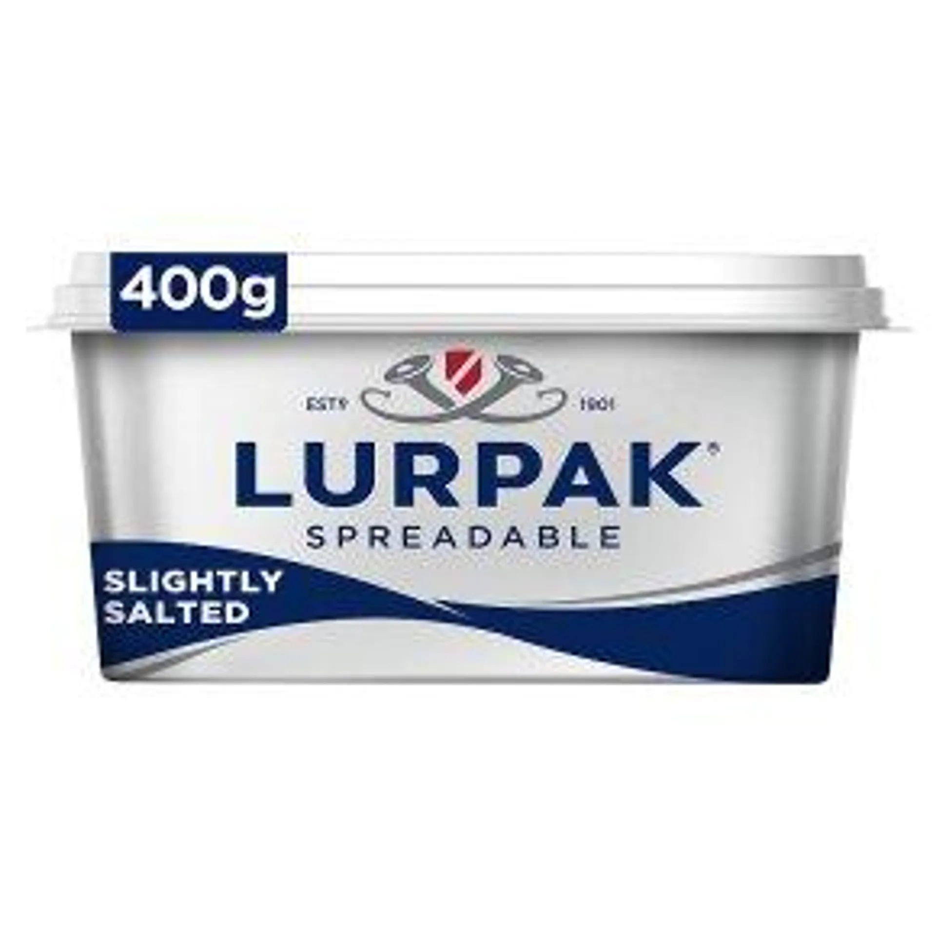 Lurpak Spreadable Slighlty Salted Spread with Rapeseed Oil 400g