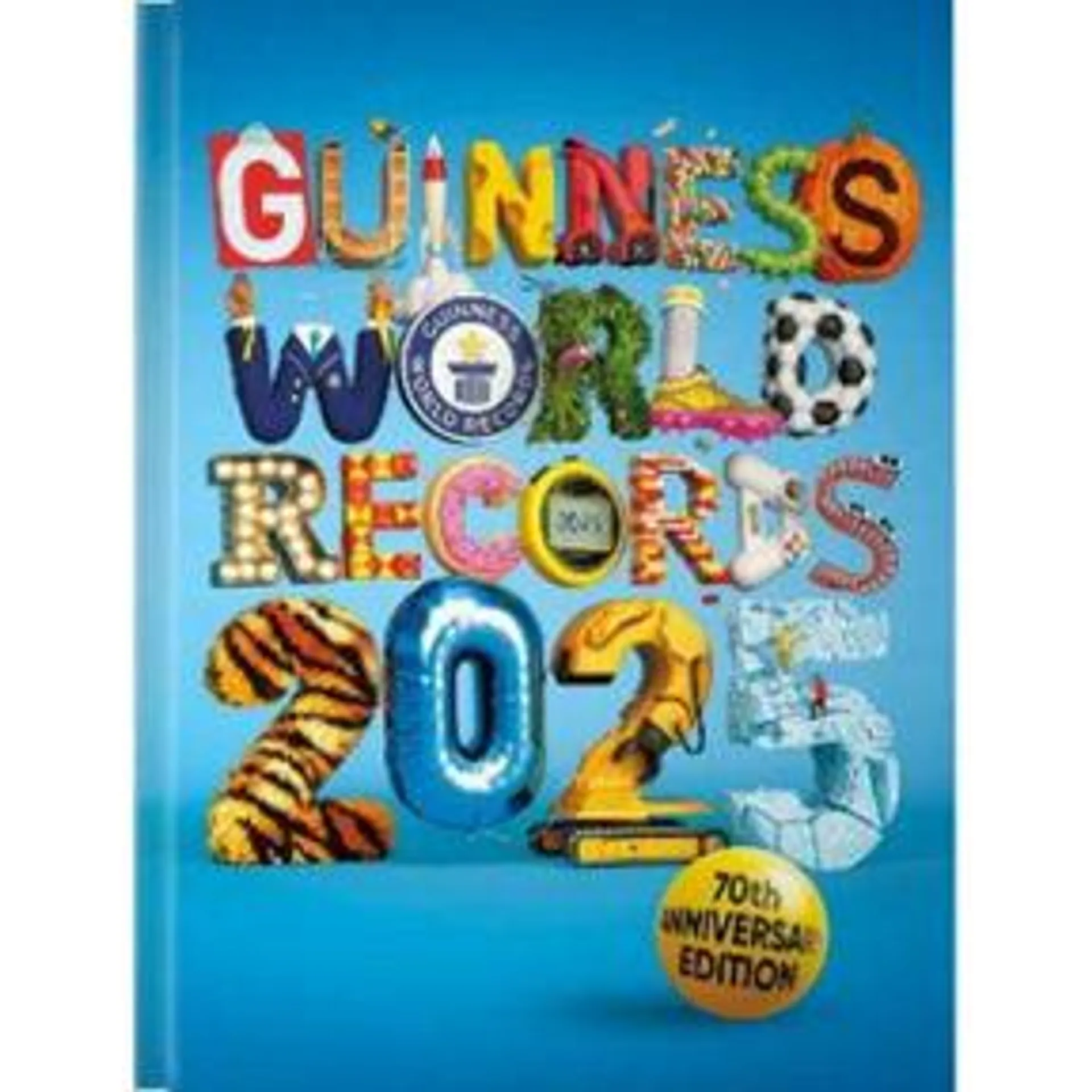 Hardback Guinness World Records 2025