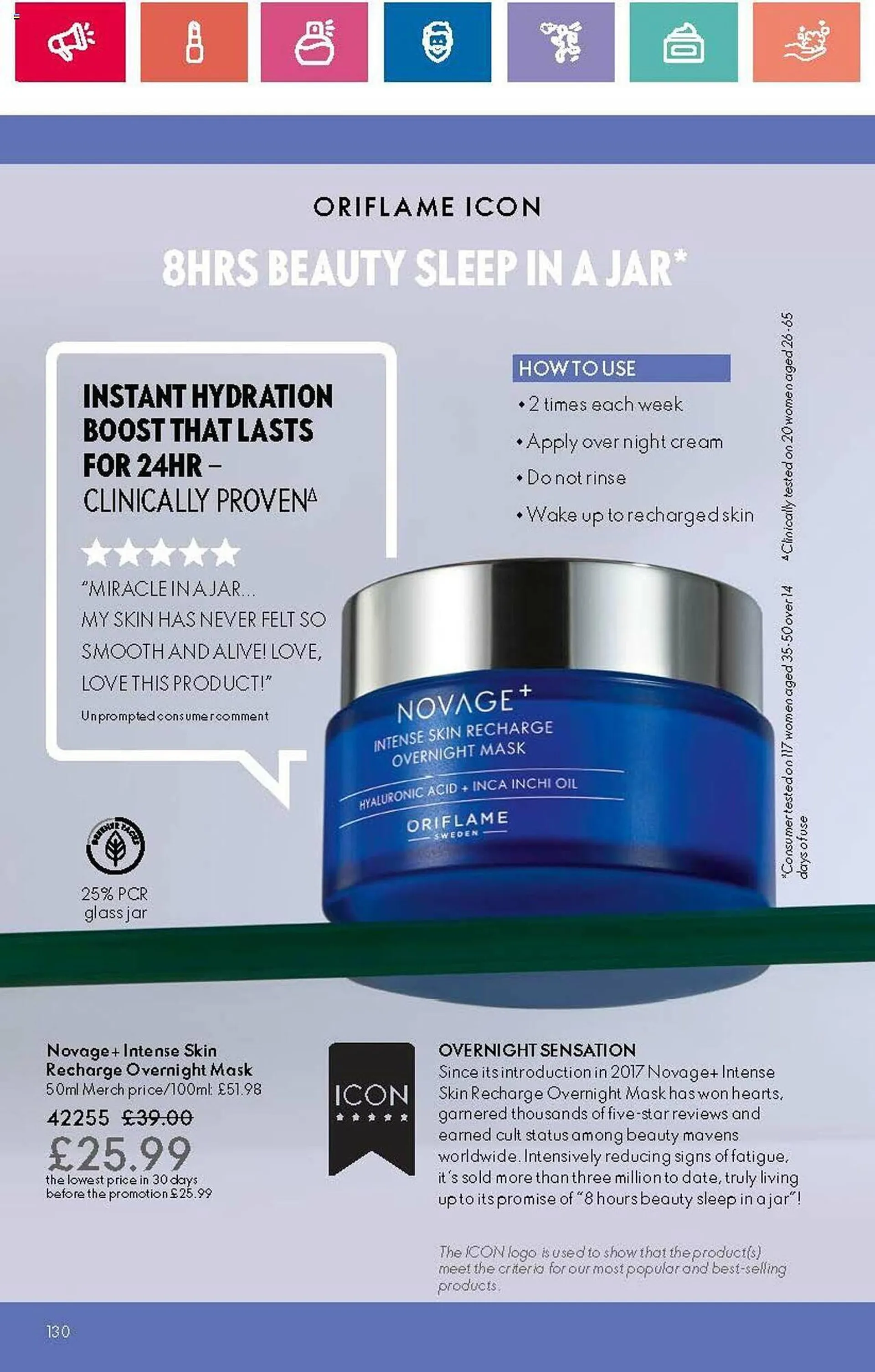 Oriflame leaflet from 30 May to 19 June 2024 - Catalogue Page 130