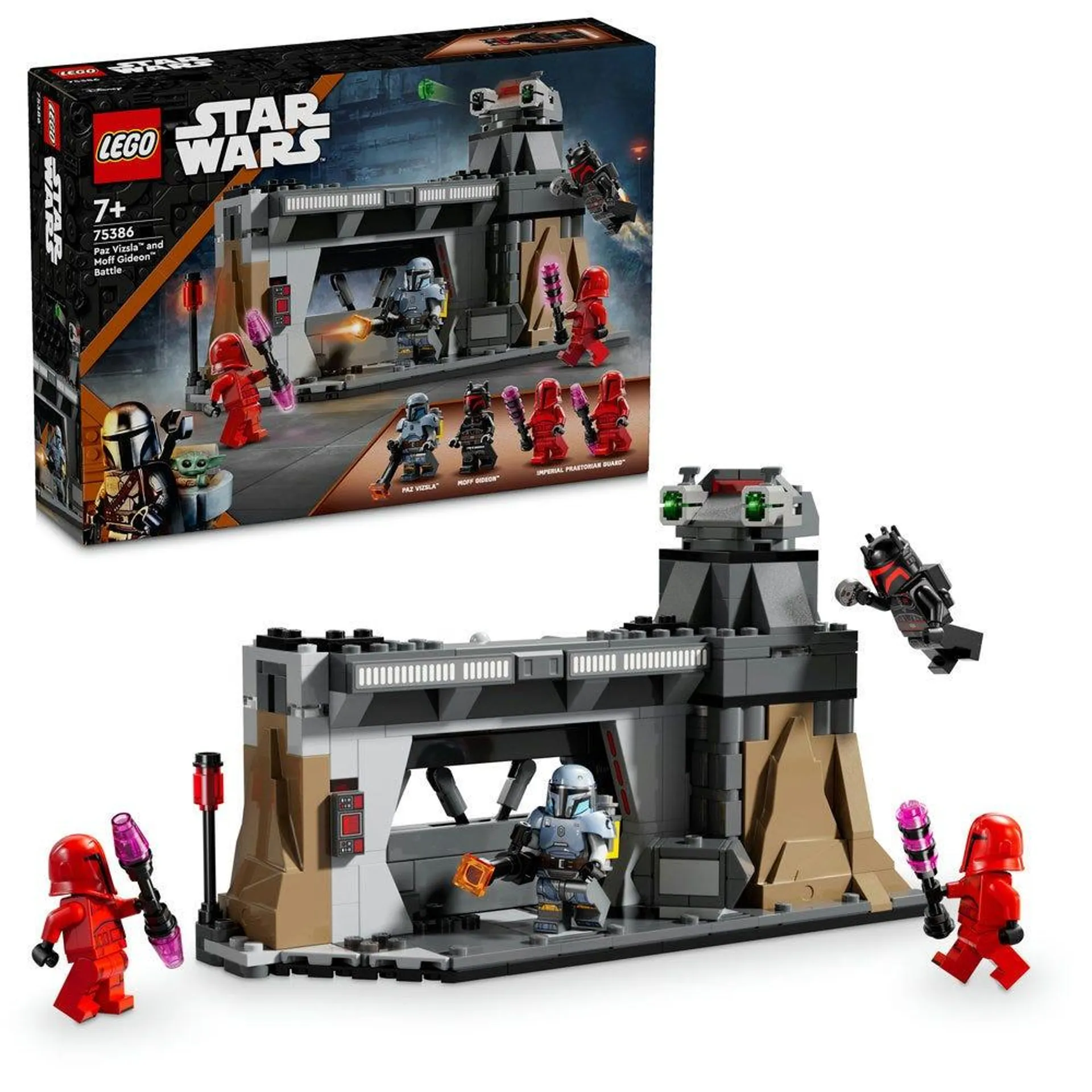 LEGO® Star Wars™ Paz Vizsla™ And Moff Gideon™ Battle 75386