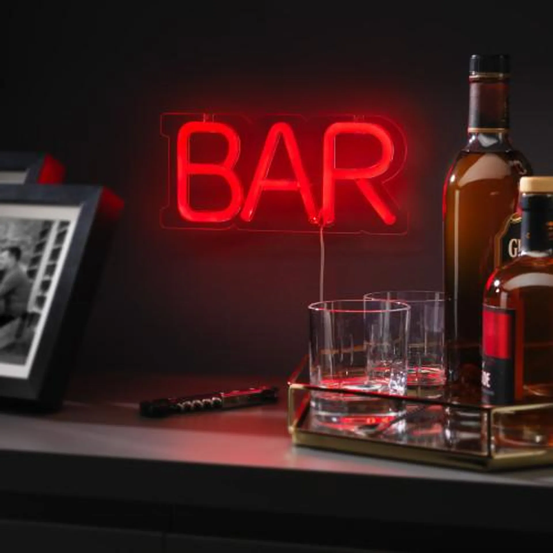 Bar LED Neon Wall Light