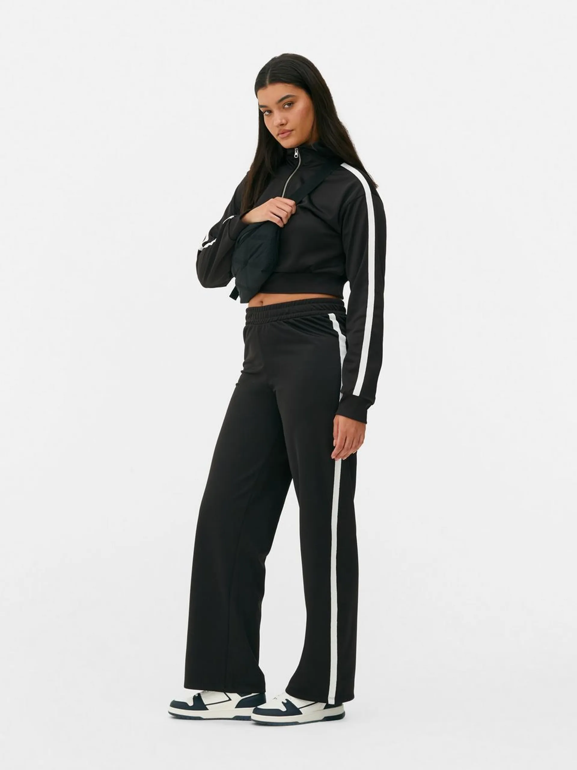 Co-ord Side Stripe Straight Joggers