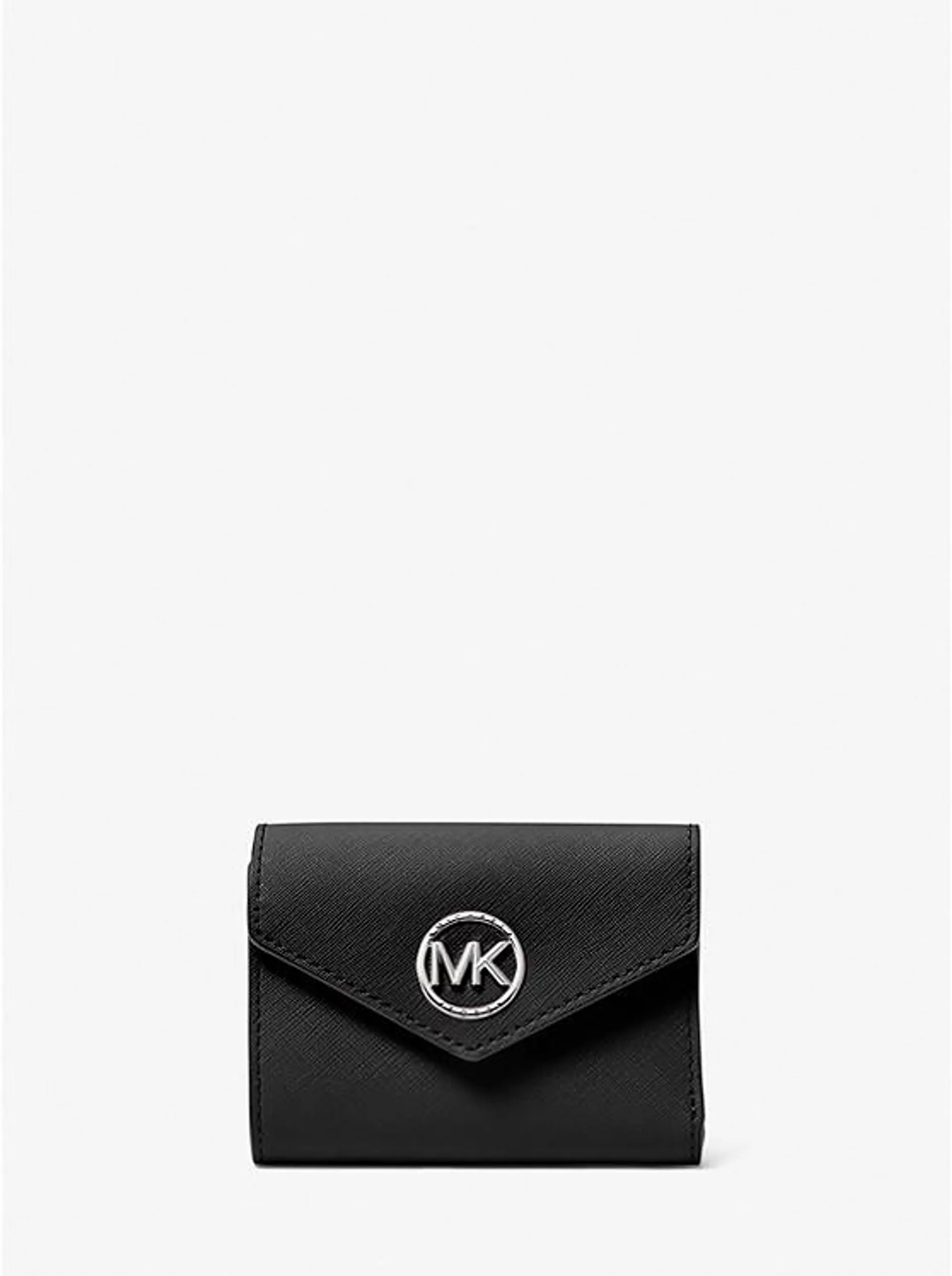 Greenwich Medium Saffiano Leather Tri-Fold Envelope Wallet