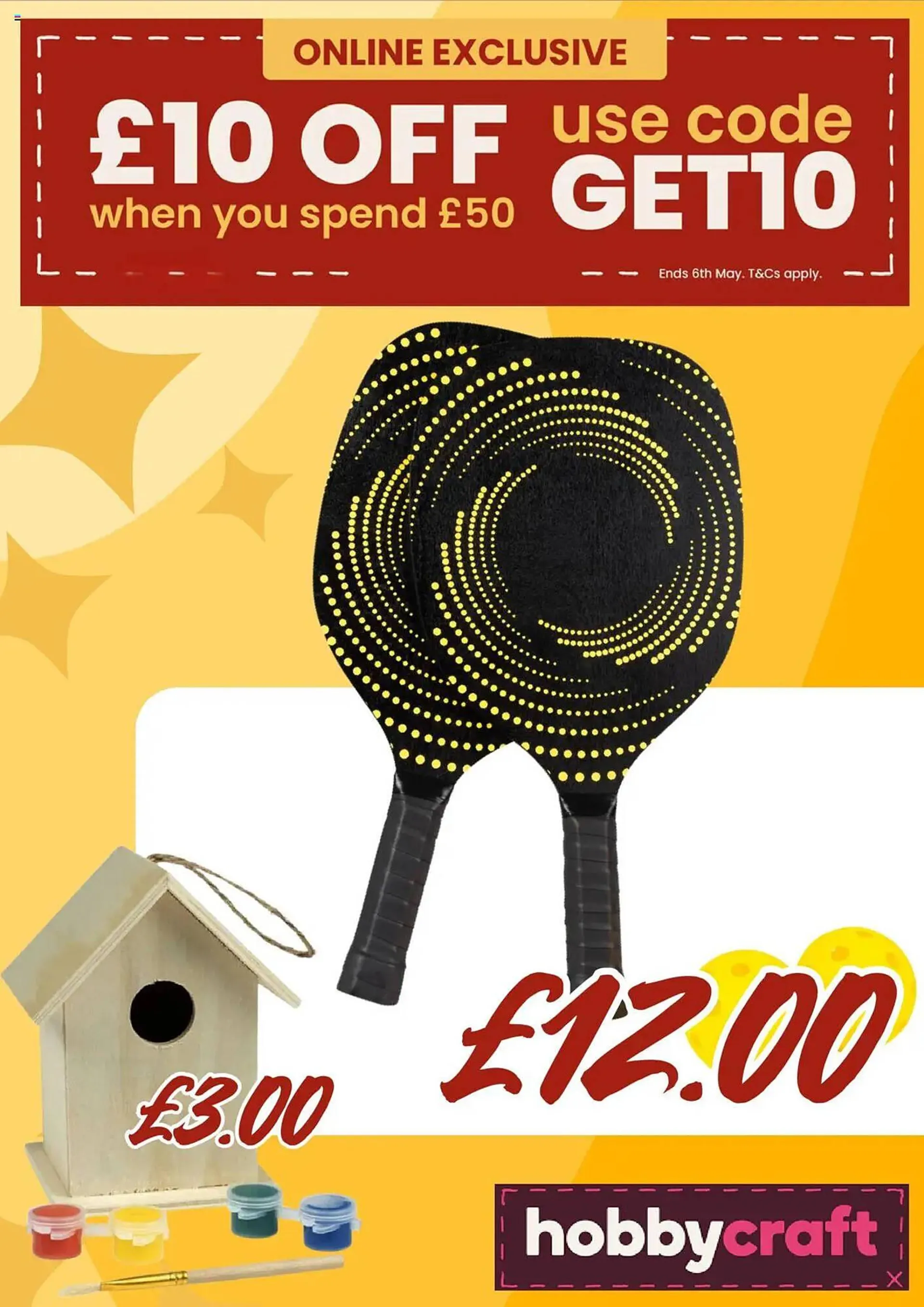 Hobbycraft leaflet from 4 May to 3 June 2025 - Catalogue Page 1