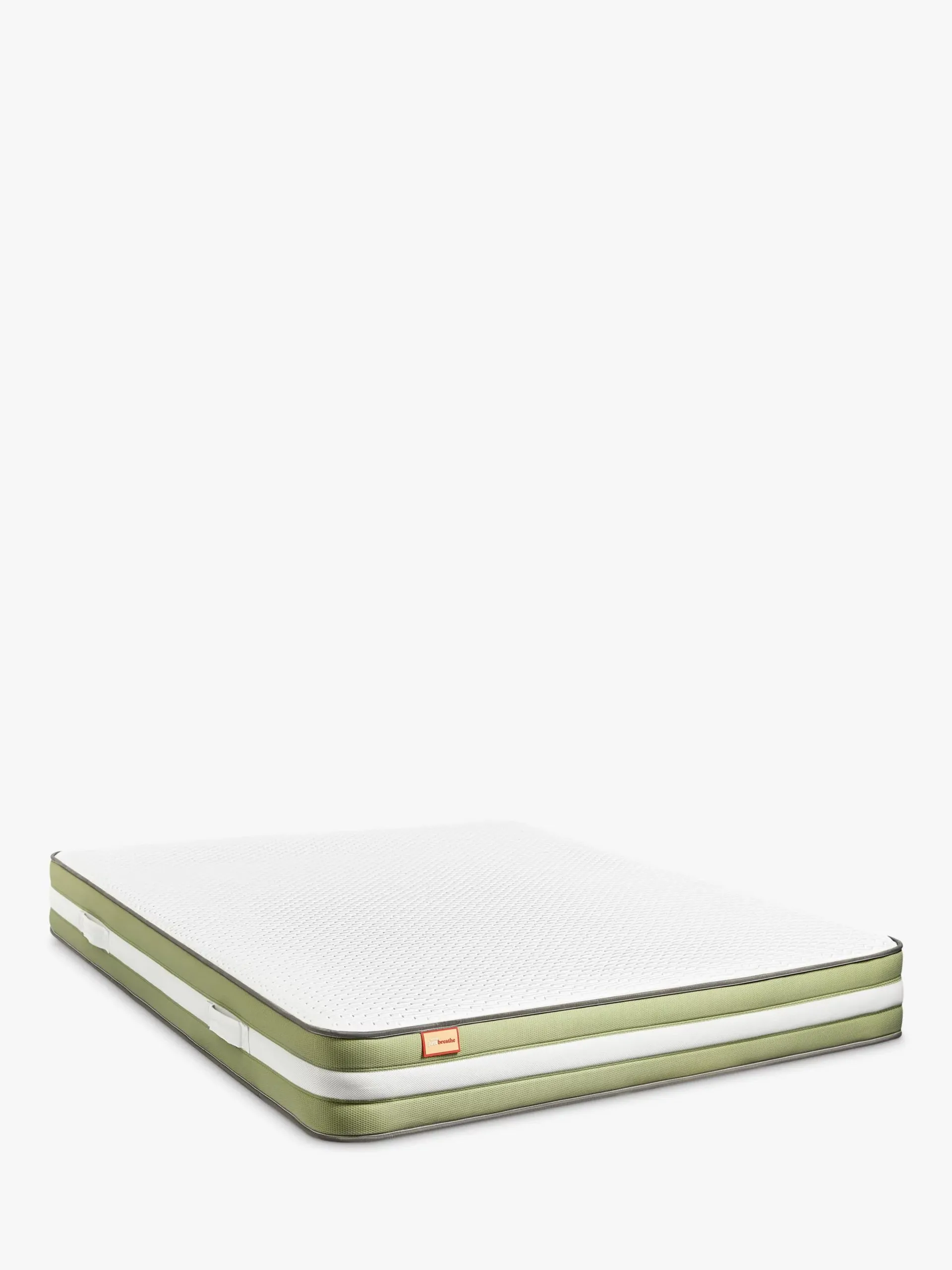 Just Breathe Pocket Spring Mattress, Medium/Firm Tension, Double