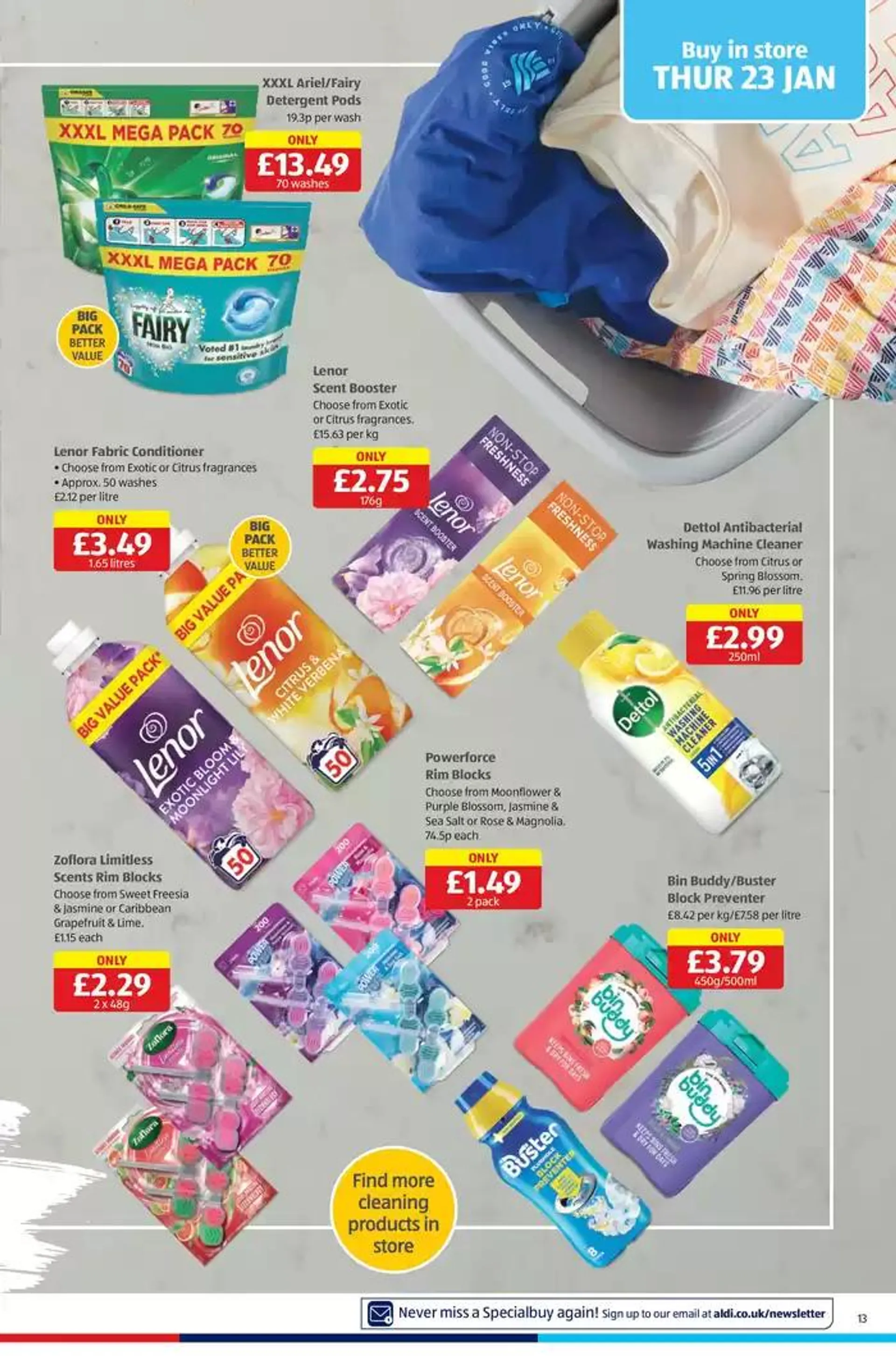 Aldi weekly offers from 17 January to 24 January 2025 - Catalogue Page 13