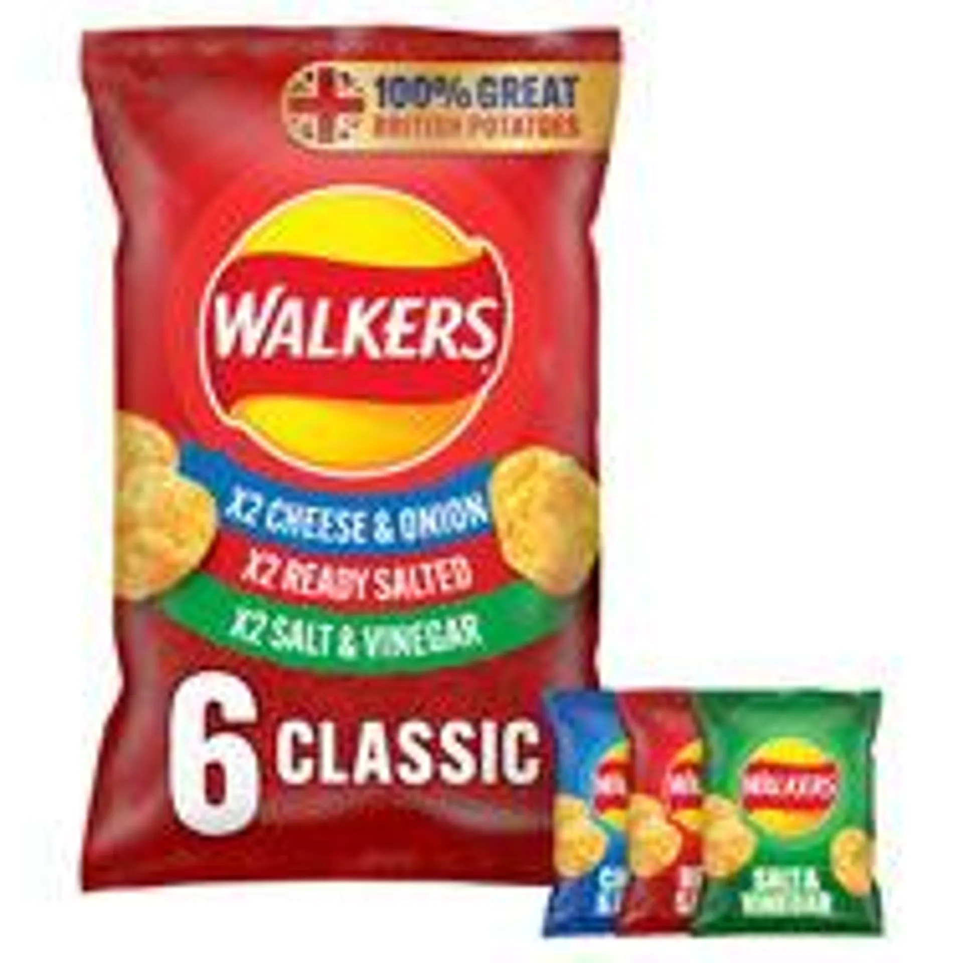 Walkers Classic Variety Multipack Crisps